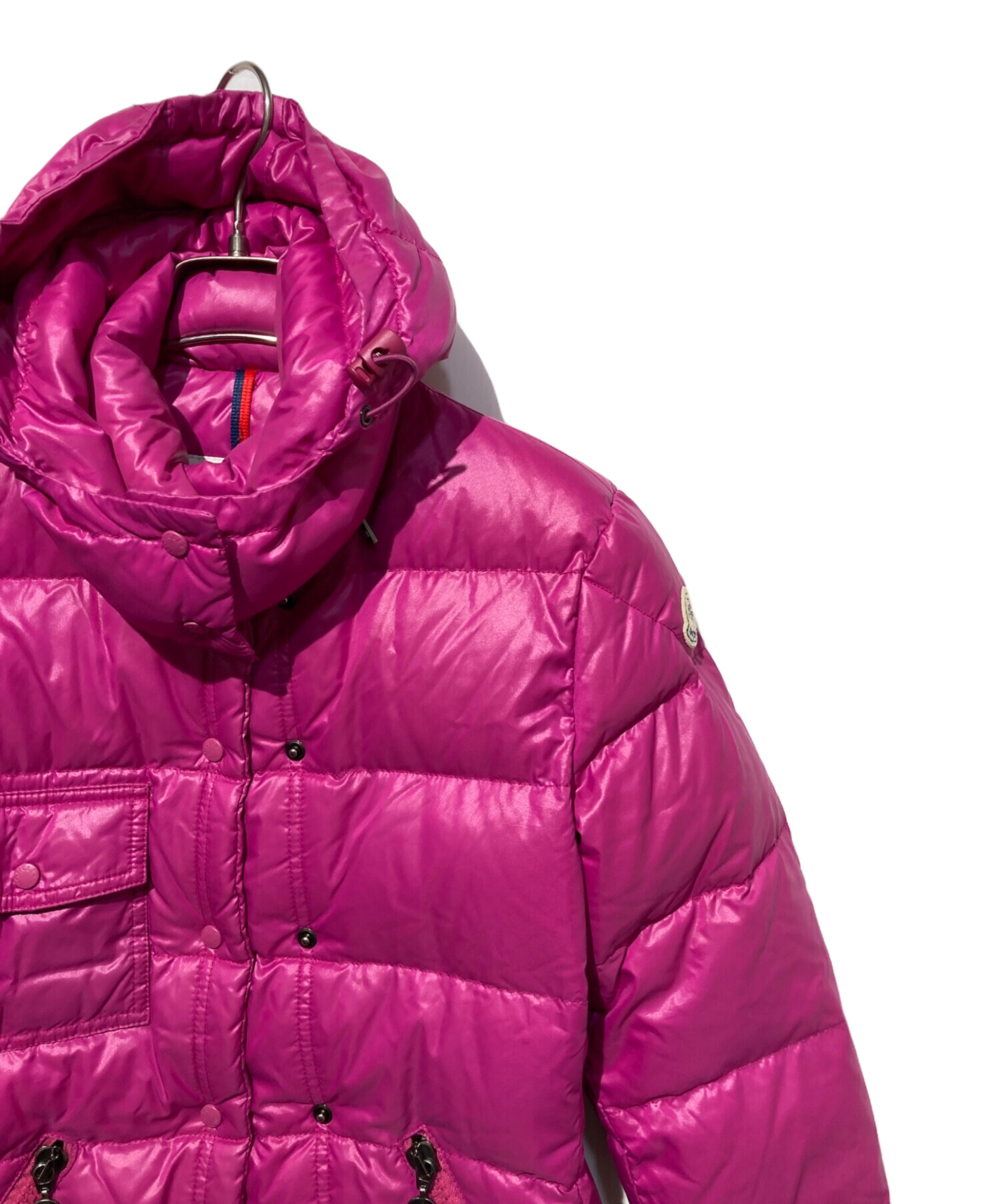 レディースSサイズ相当未使用新品タグ付きMONCLER ピンク ダウン 12A レディースSサイズ相当未使用タグ付きMONCLER ピンク ダウン 12A