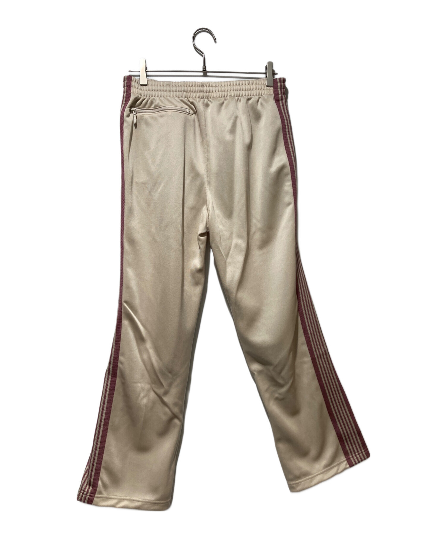 Needles ベージュパンツ Sサイズ 中古・古着通販】Needles (ニードルズ) トラックパンツ ベージュ