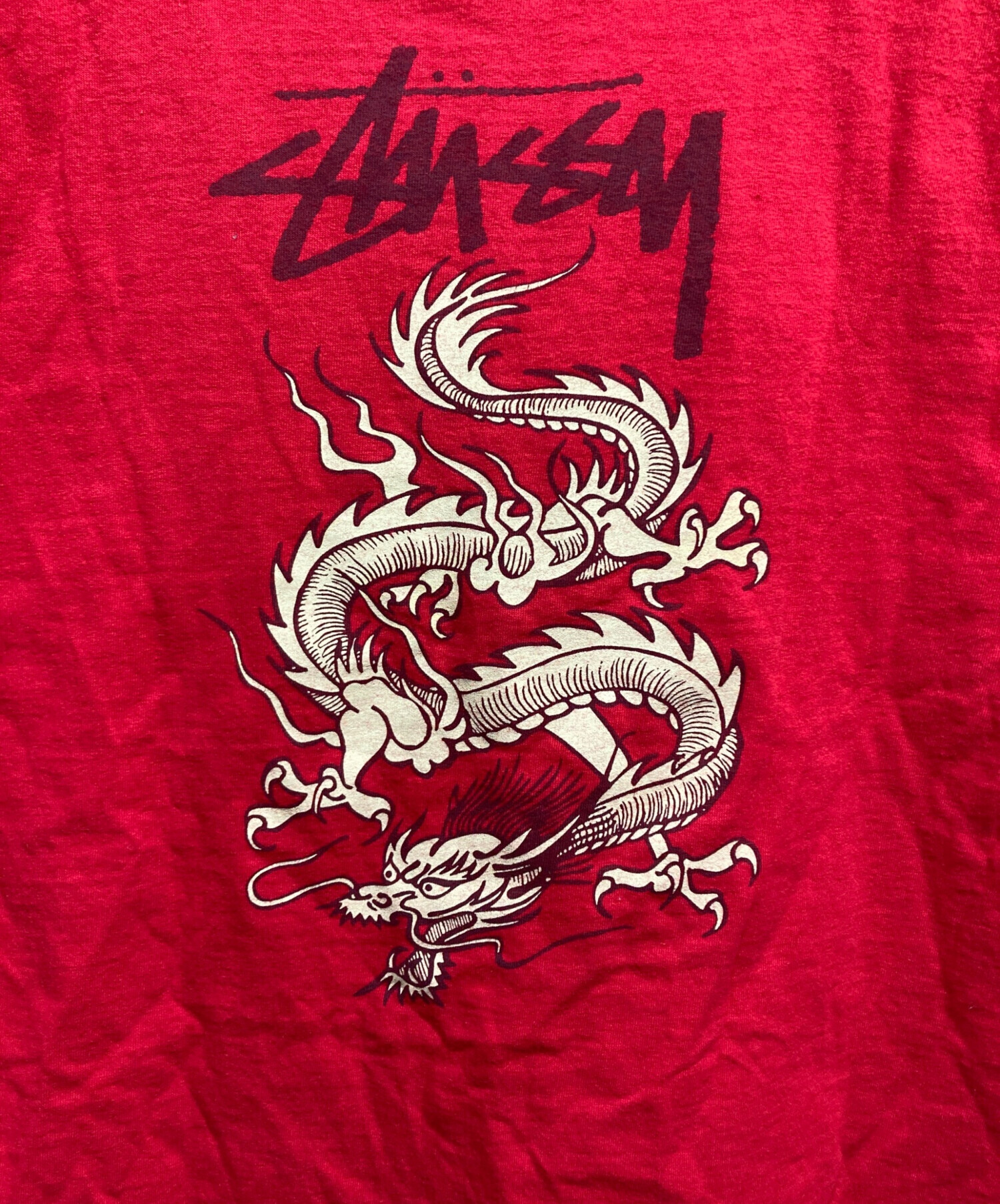 中古・古着通販】old stussy (オールドステューシー) 80's ドラゴンT