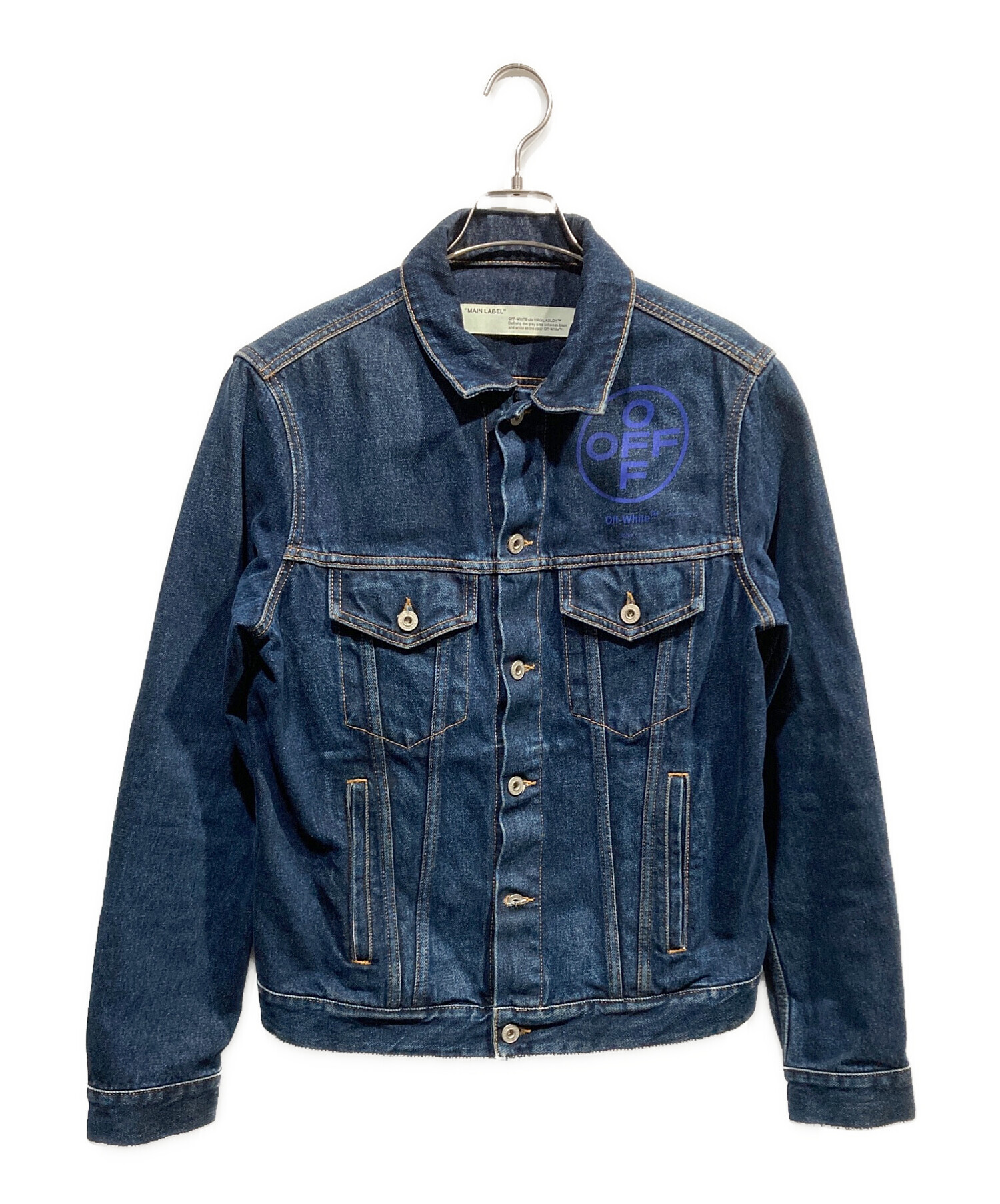 中古・古着通販】OFFWHITE (オフホワイト) デニムジャケット