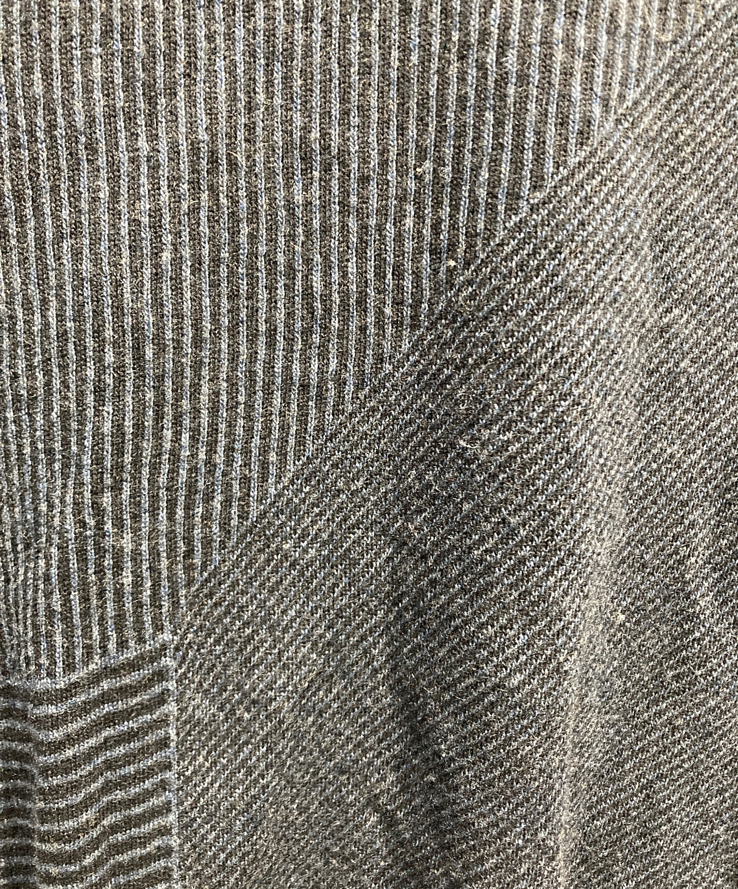 中古・古着通販】LORO PIANA (ロロピアーナ) ボーダー柄カシミヤニット