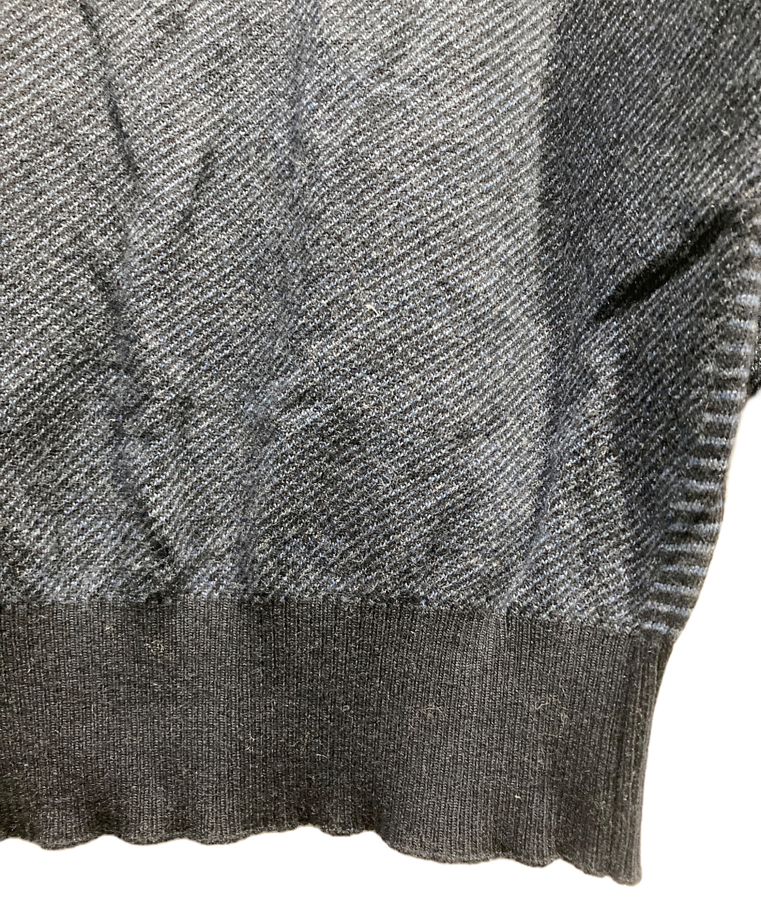 中古・古着通販】LORO PIANA (ロロピアーナ) ボーダー柄カシミヤニット