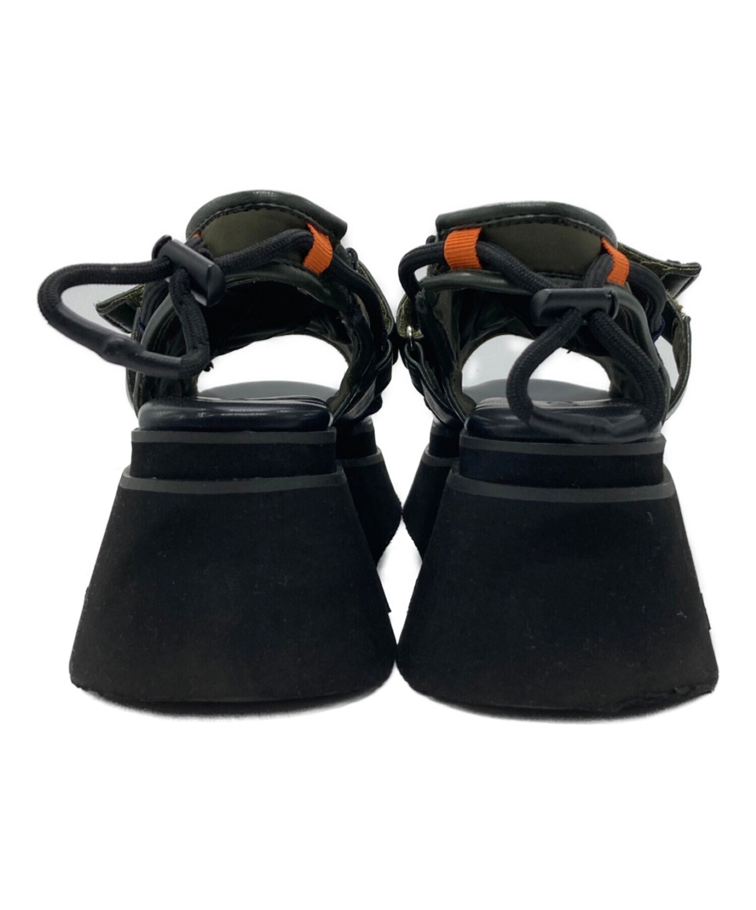 UN3D ウェーブコードボリュームソールサンダル 中古・古着通販】UN3D. (アンスリード) WAVE CODE VOLUME SOLE SANDALS
