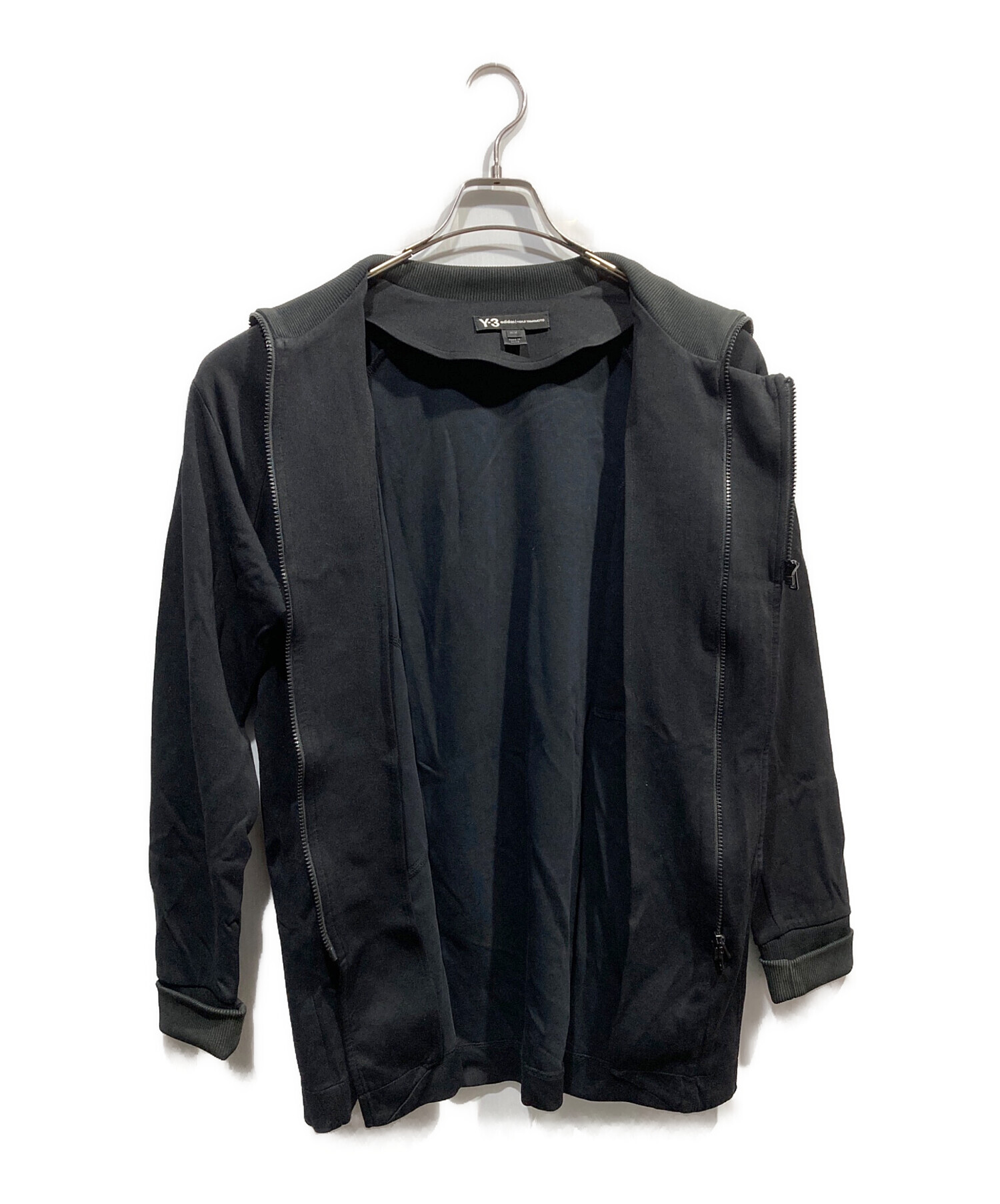 中古・古着通販】Y-3 (ワイスリー) MATTETRACK JACKET ブラック サイズ 