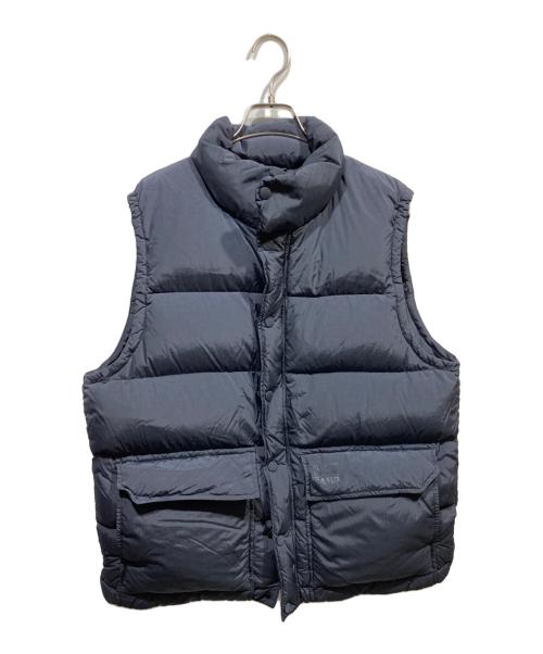 メゾンキツネ　新品・未使用ダウンベスト　レディースxs ネイビー 中古・古着通販】MAISON KITSUNE (メゾンキツネ) ダウンベスト