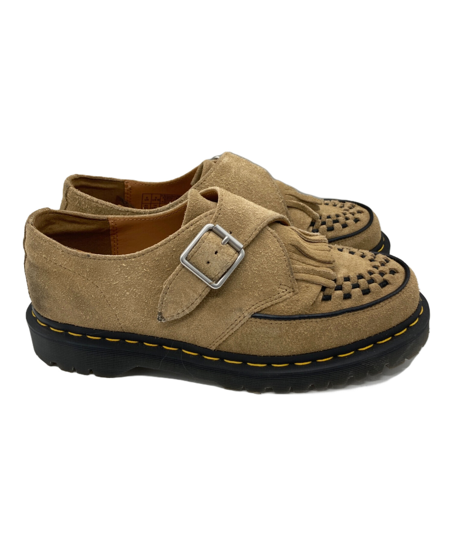 ドクターマーチン　RAMSEY MONK KLT UK5 Dr Martens Mens Ramsey Monk KLT Shoes – Extra Butter