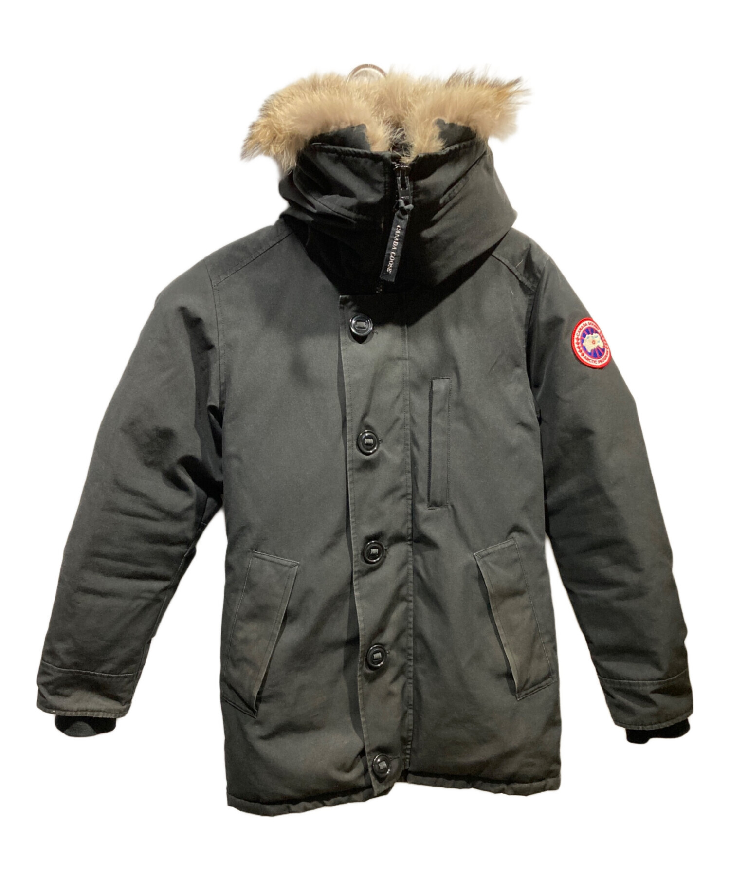 中古・古着通販】CANADA GOOSE (カナダグース) JASPER PARKA ブラック 