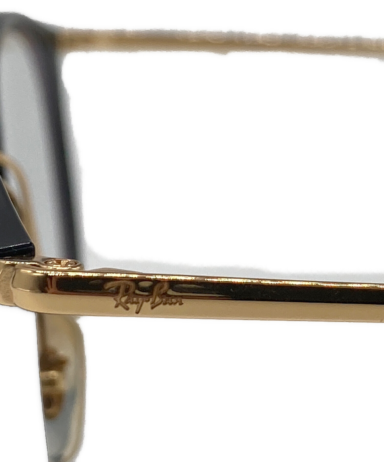 中古・古着通販】RAY-BAN (レイバン) 眼鏡 ブラック サイズ:50口20