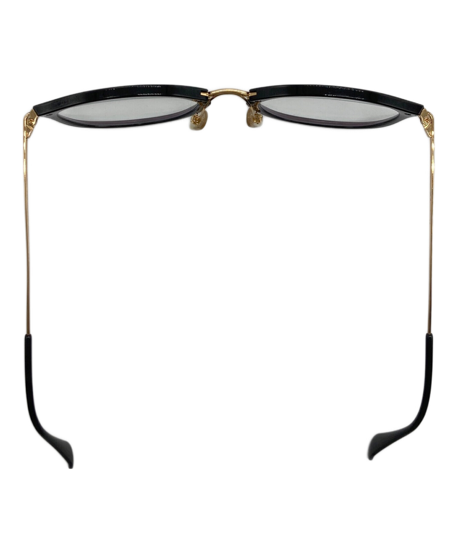 中古・古着通販】RAY-BAN (レイバン) 眼鏡 ブラック サイズ:50口20