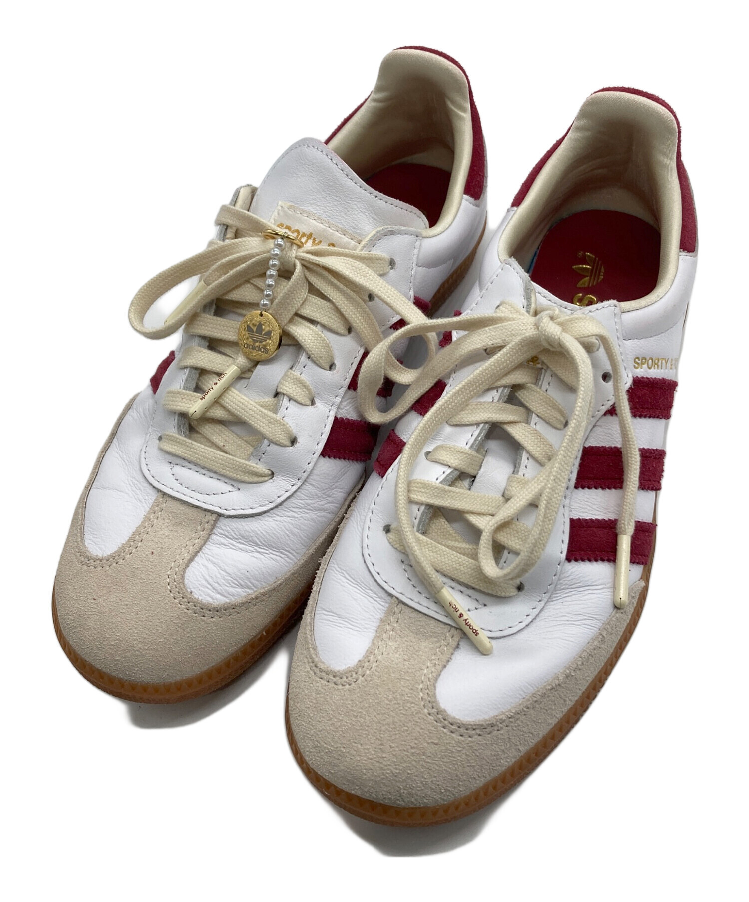 中古・古着通販】adidas (アディダス) Samba OG ホワイト サイズ:25.5