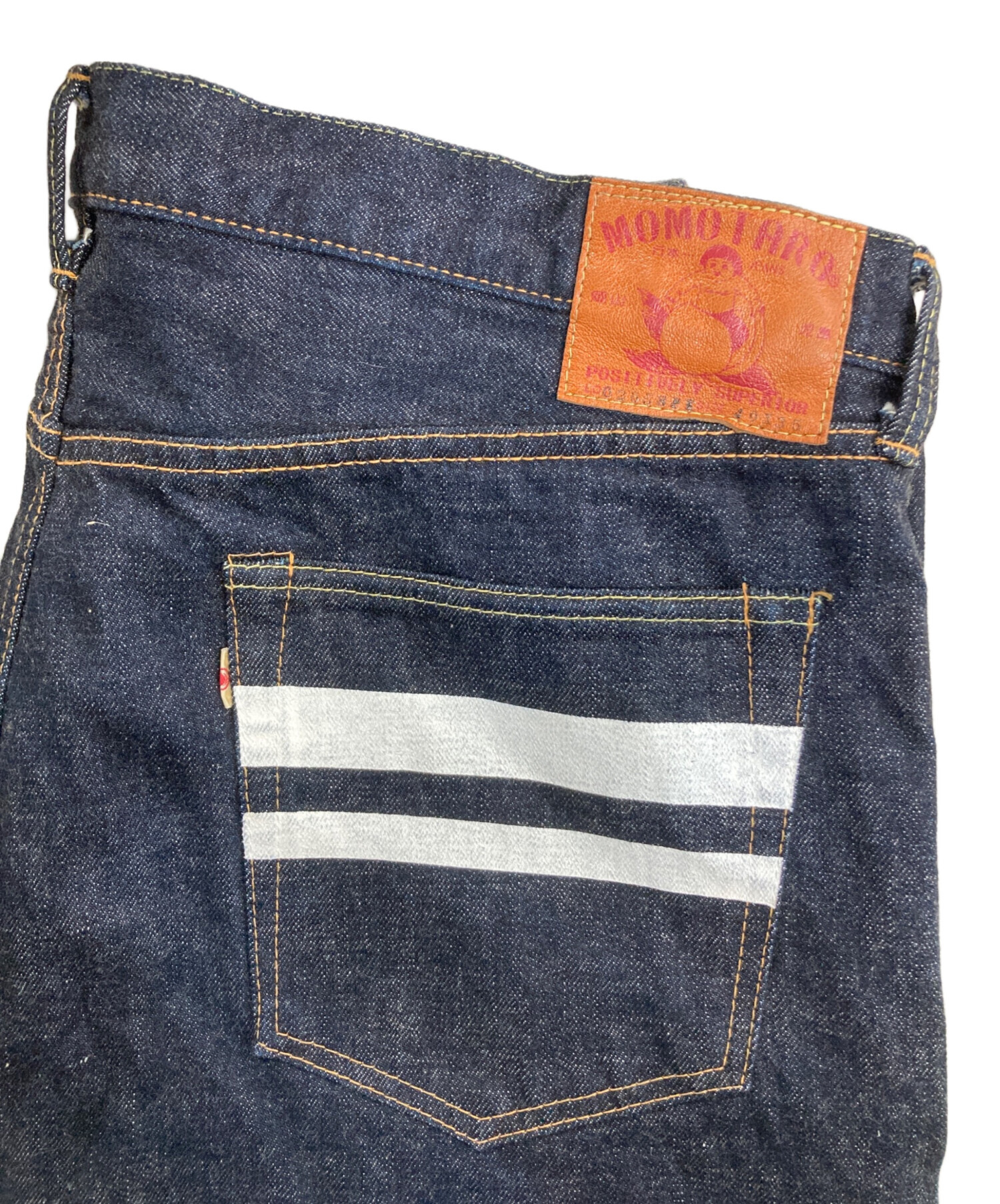 中古・古着通販】MOMOTARO JEANS (桃太郎ジーンズ) 出陣ラインデニム 