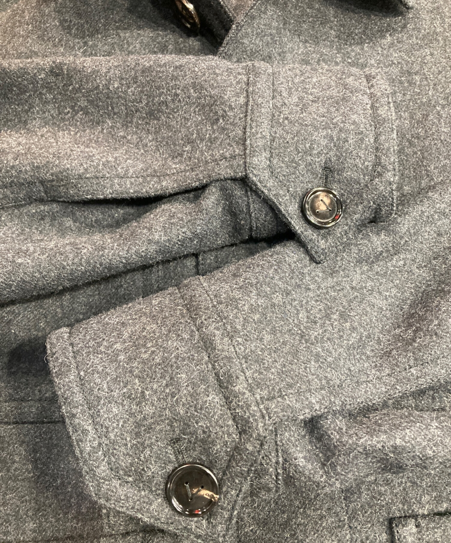 中古・古着通販】BOTTEGA VENETA (ボッテガベネタ) ウールコート