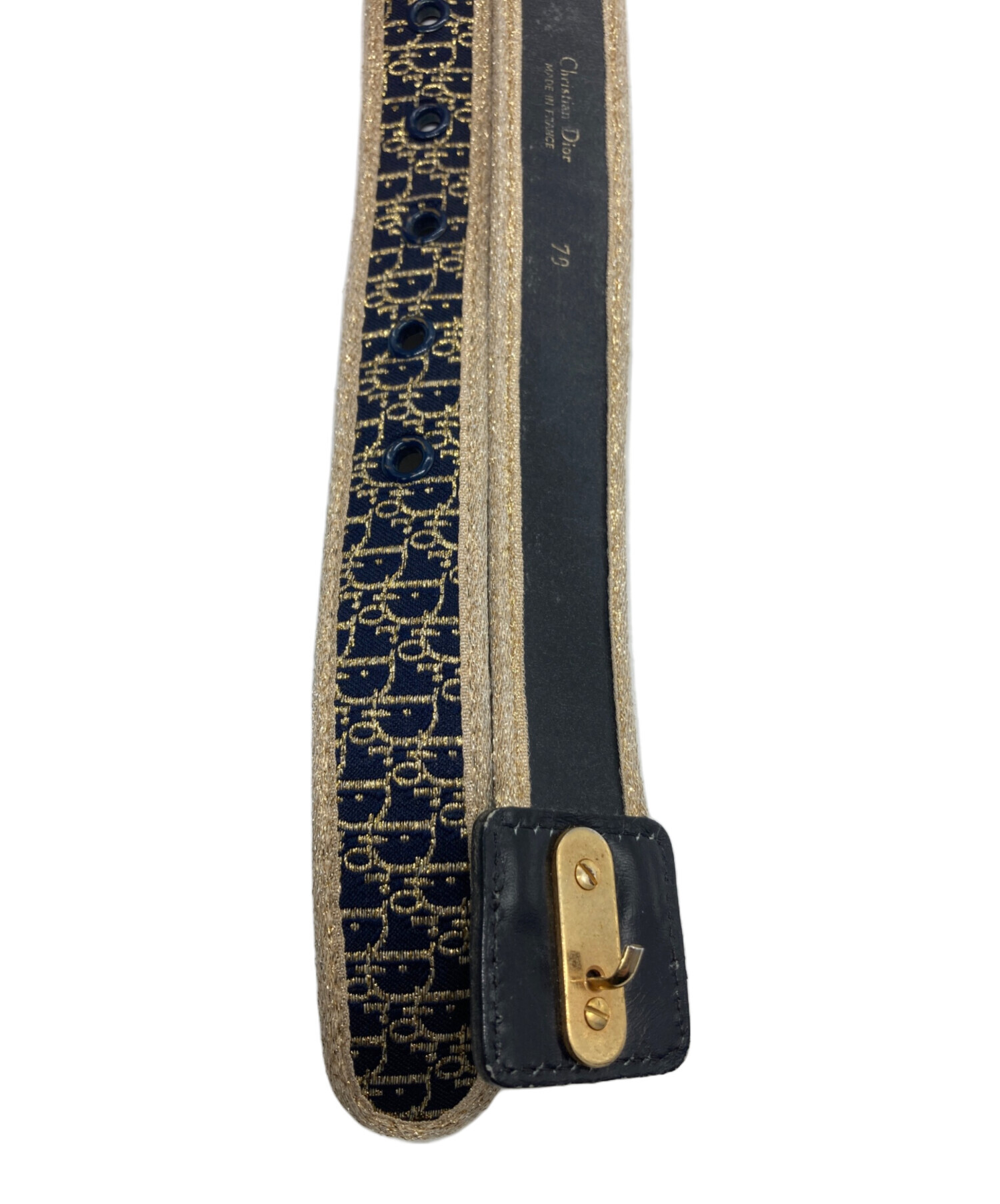 【ほぼ未使用✨】Dior ベルト　コルセット　オブリーク　トロッター柄 中古・古着通販】Christian Dior (クリスチャン ディオール