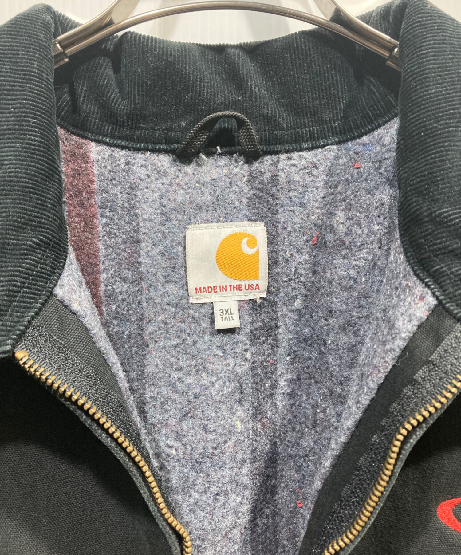中古・古着通販】CarHartt (カーハート) 刺繍入りデトロイトジャケット 