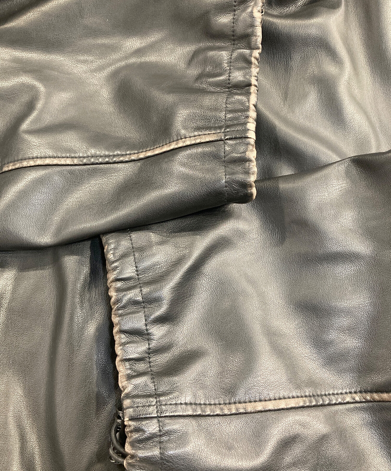 中古・古着通販】DIESEL (ディーゼル) J-ANTIL エコレザージャケット