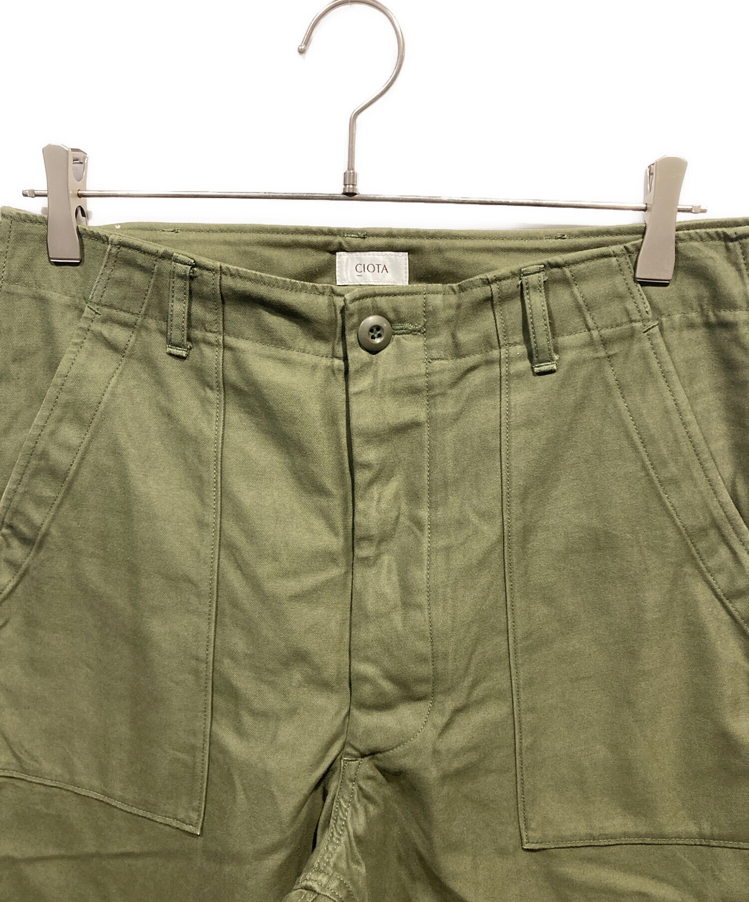 中古・古着通販】CIOTA (シオタ) スビンコットンバックサテンベイカー