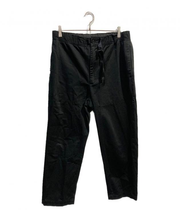 中古・古着通販】everyone (エブリワン) BELTED EASY PANTS ブラック