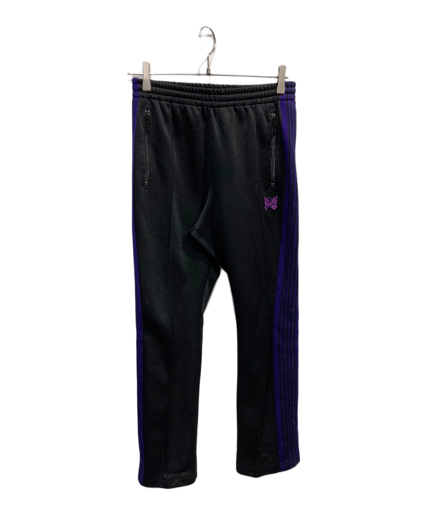 中古・古着通販】Needles (ニードルズ) NARROW TRACK PANTS ブラック