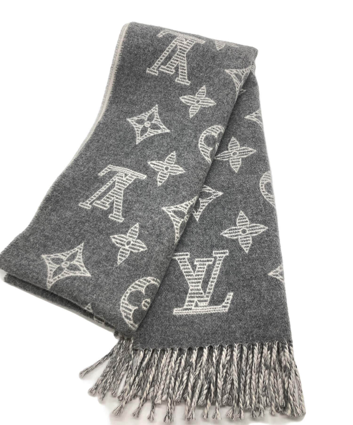 中古・古着通販】LOUIS VUITTON (ルイ ヴィトン) マフラー・モノグラム