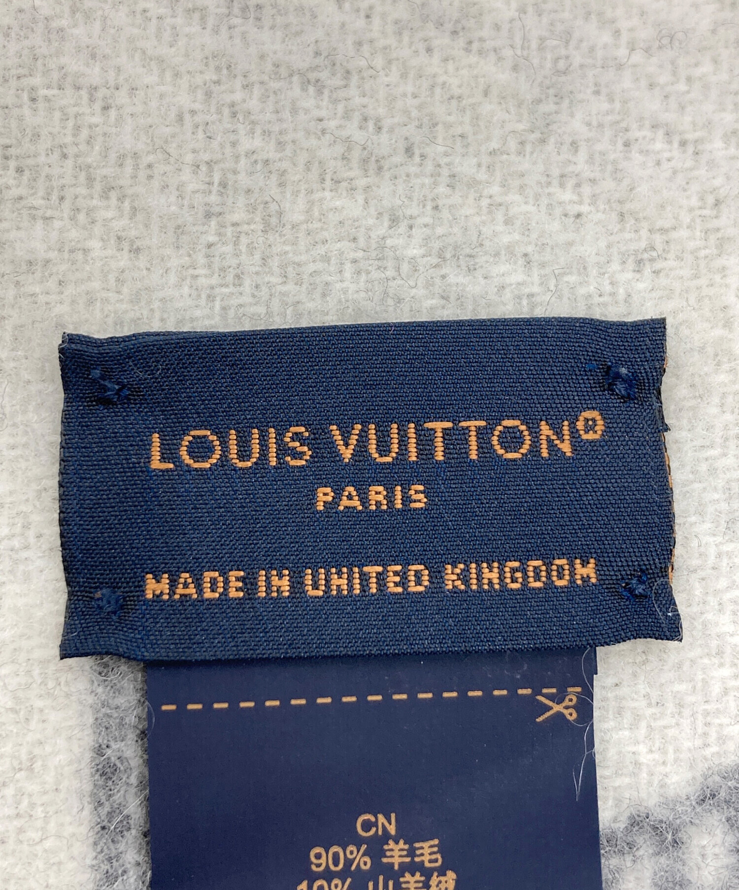 中古・古着通販】LOUIS VUITTON (ルイ ヴィトン) マフラー・モノグラム