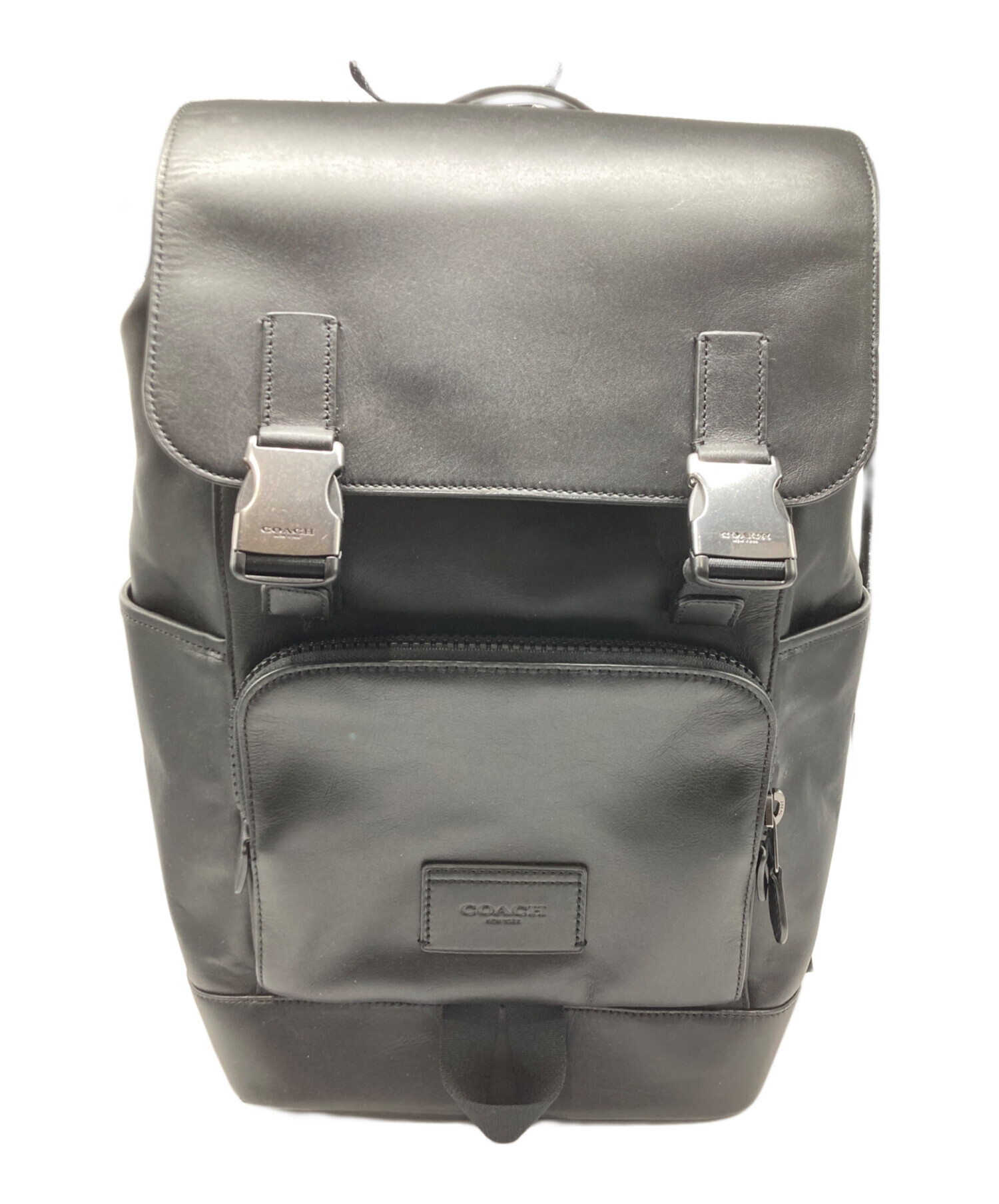 中古・古着通販】COACH (コーチ) トラック バックパック ブラック 