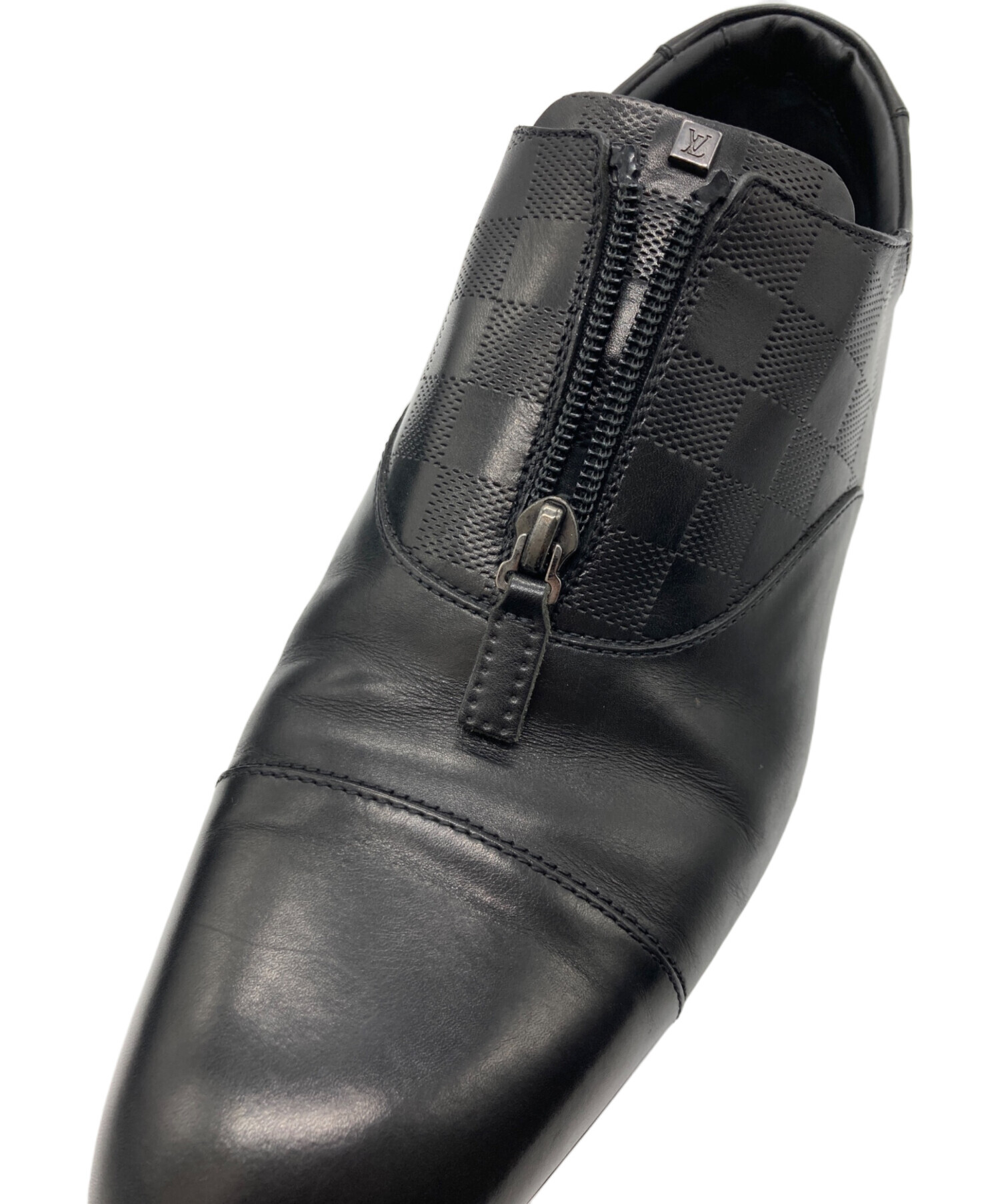 中古・古着通販】LOUIS VUITTON (ルイ ヴィトン) フロントジップレザー