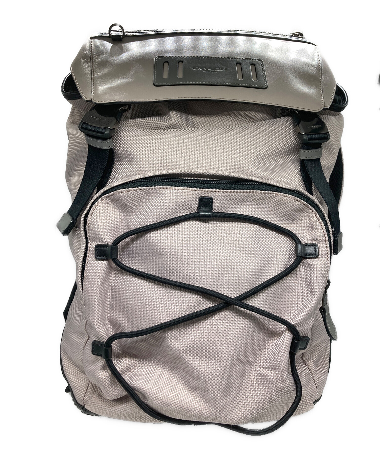 中古・古着通販】COACH (コーチ) リュック ベージュ｜ブランド・古着