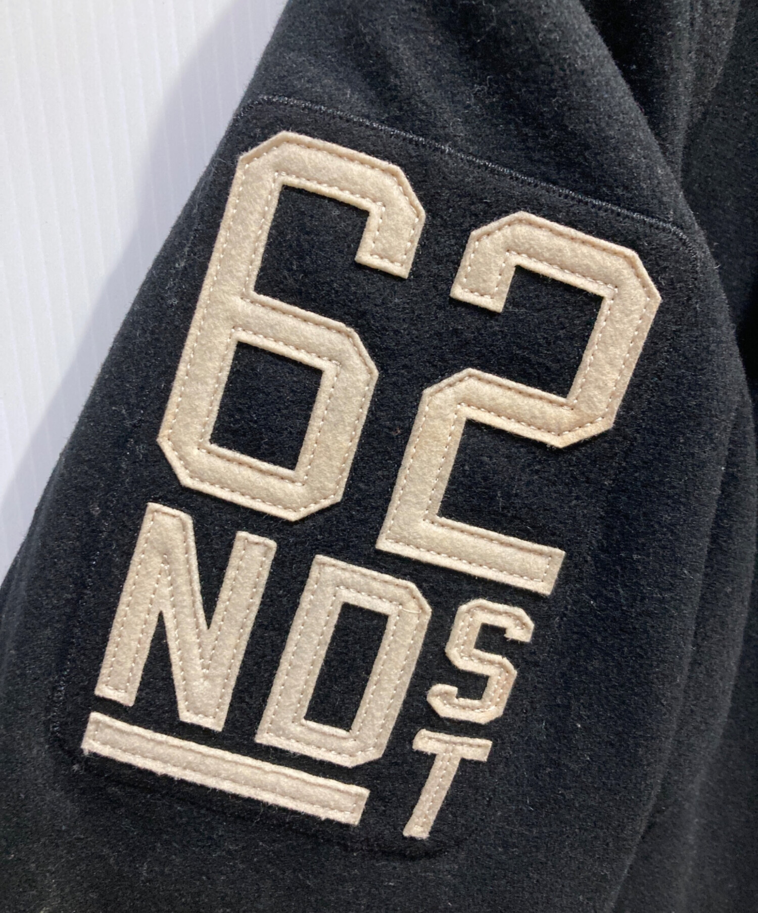 中古・古着通販】Schott (ショット) VARSITY JACKET BINDERS ブラック 