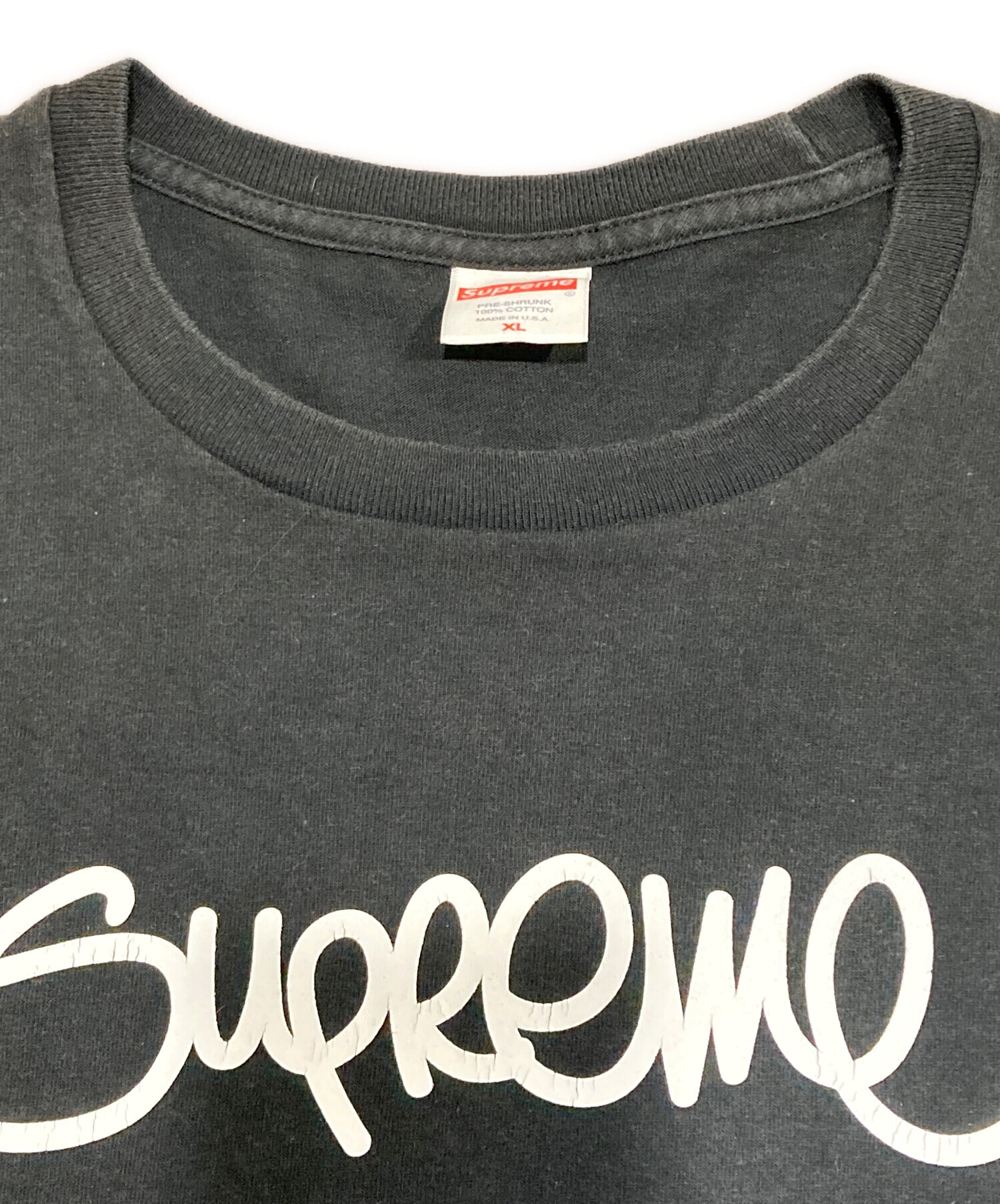 中古・古着通販】Supreme (シュプリーム) Handstyle Tee ブラック 
