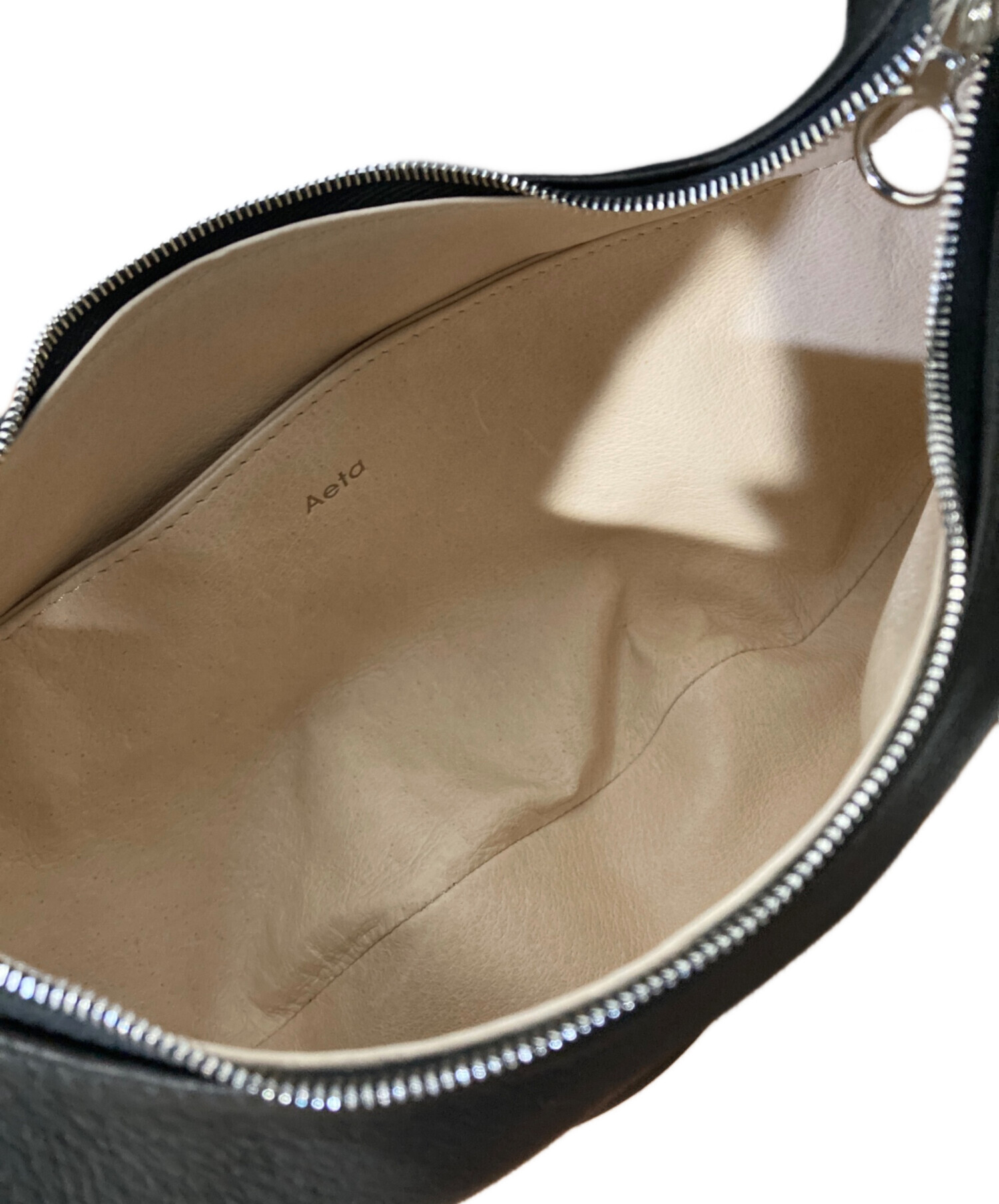 中古・古着通販】Aeta (アエタ) ROUND ONE SHOULDER M ブラック