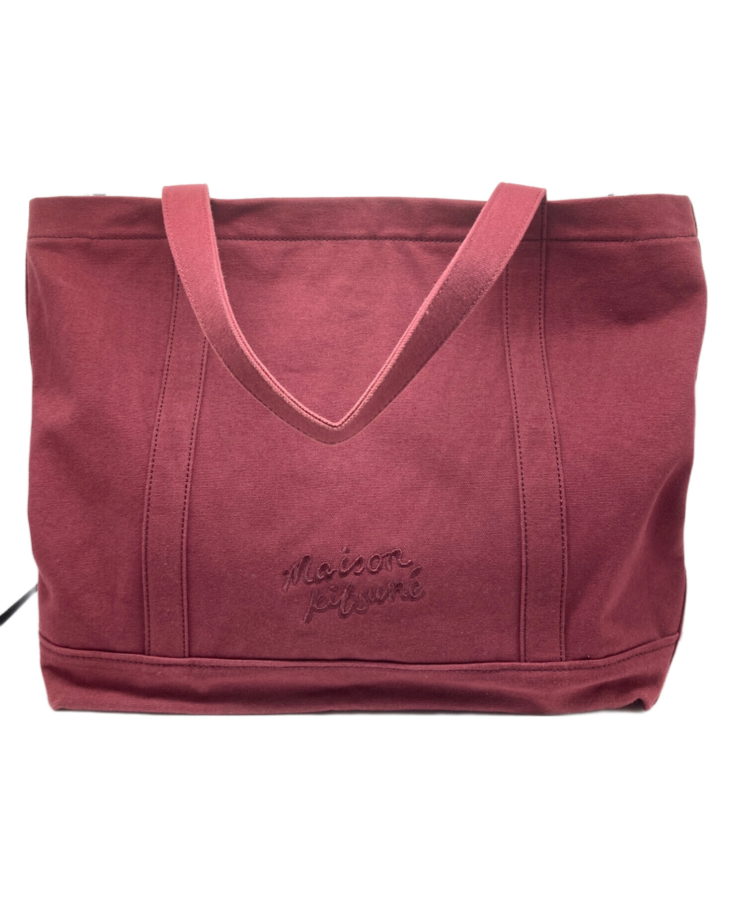 中古・古着通販】MAISON KITSUNE (メゾンキツネ) Fox Head Large Tote 