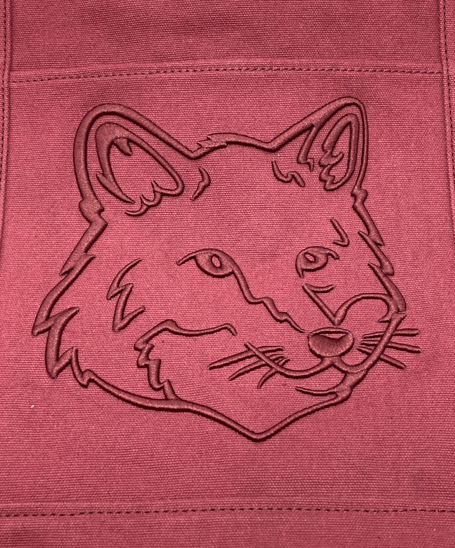 中古・古着通販】MAISON KITSUNE (メゾンキツネ) Fox Head Large Tote 
