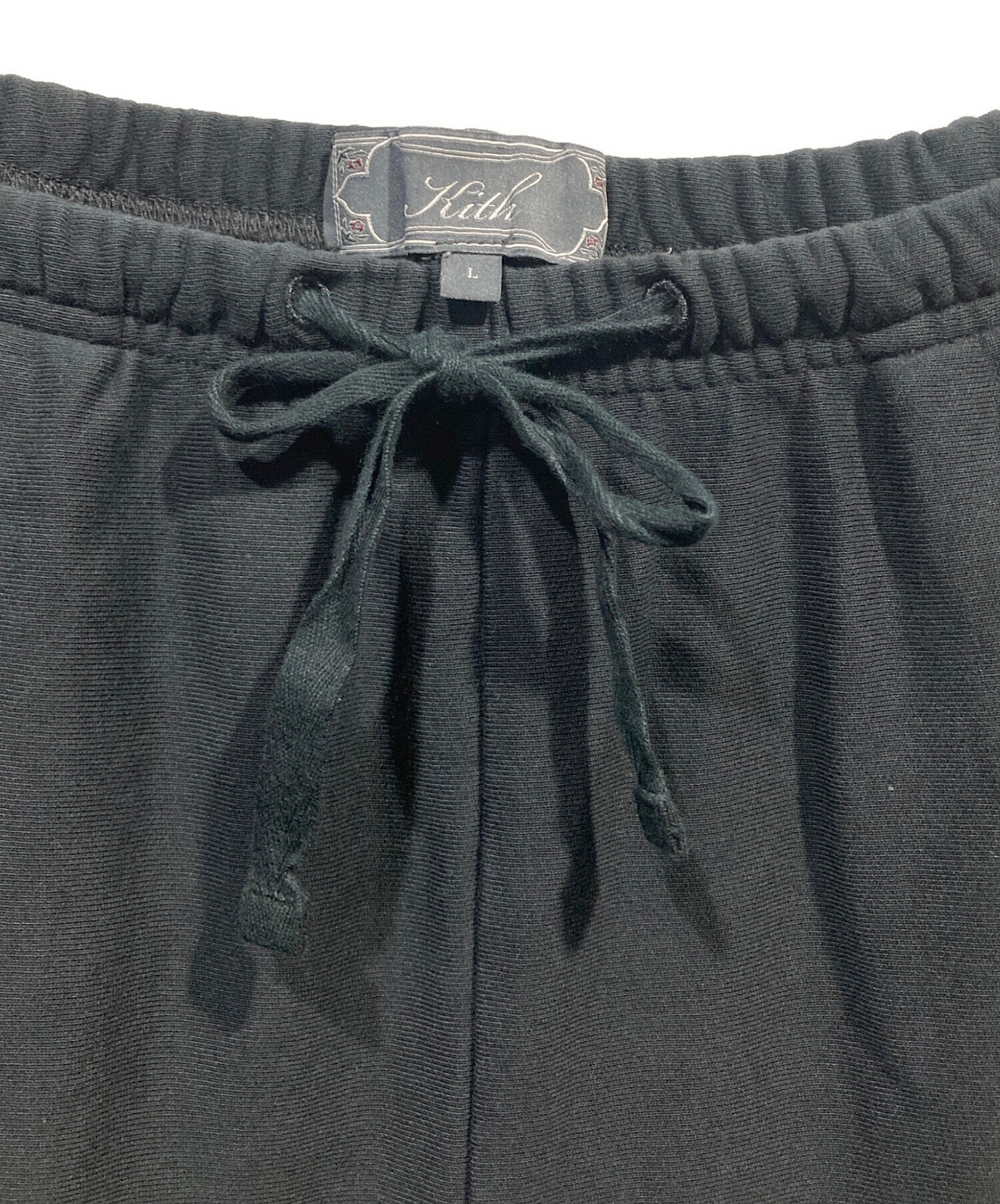 中古・古着通販】KITH (キス) スウェットパンツ ブラック サイズ:L