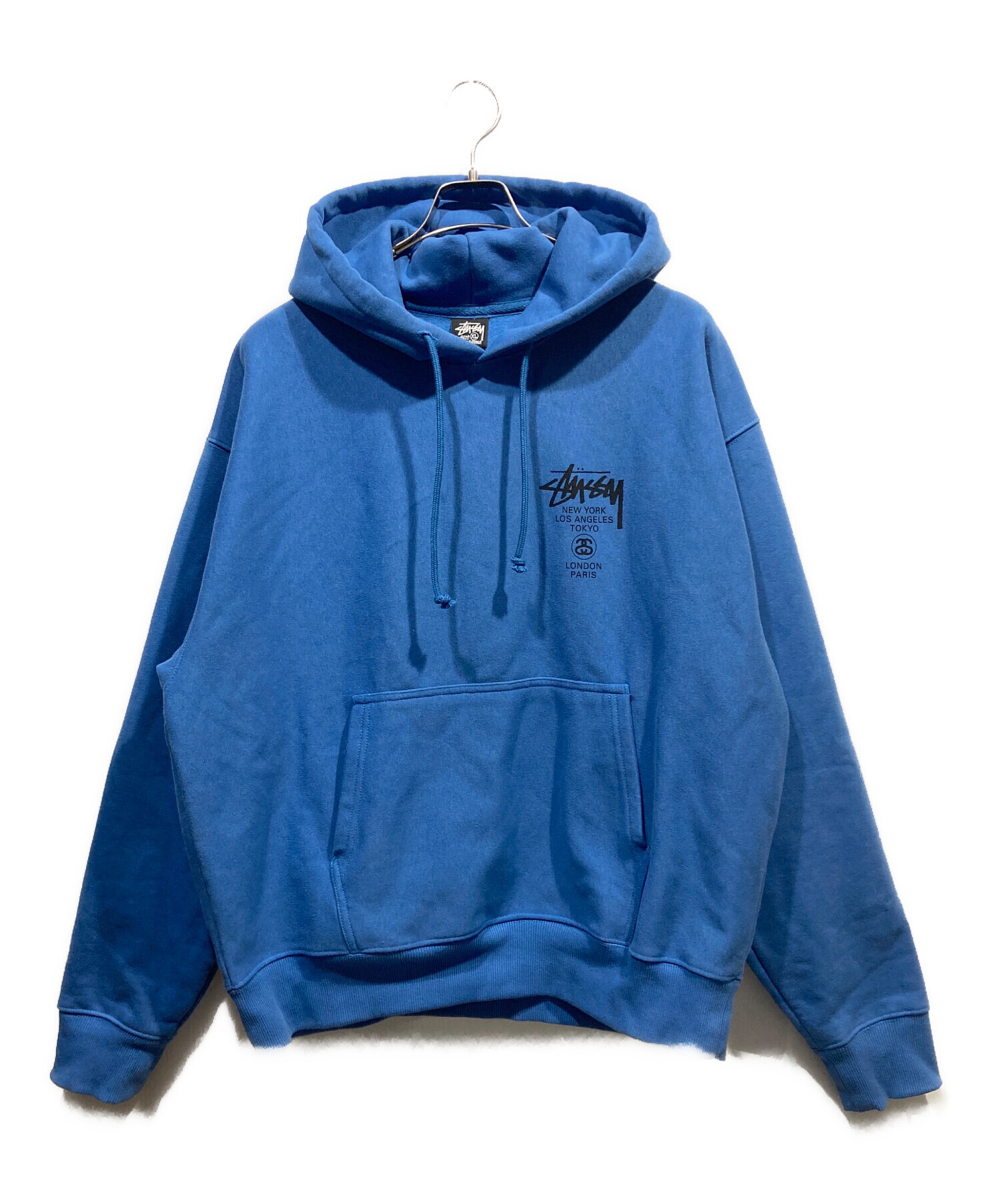 STUSSY ステューシー WORLD TOUR パーカー プルオーバー STUSSY 