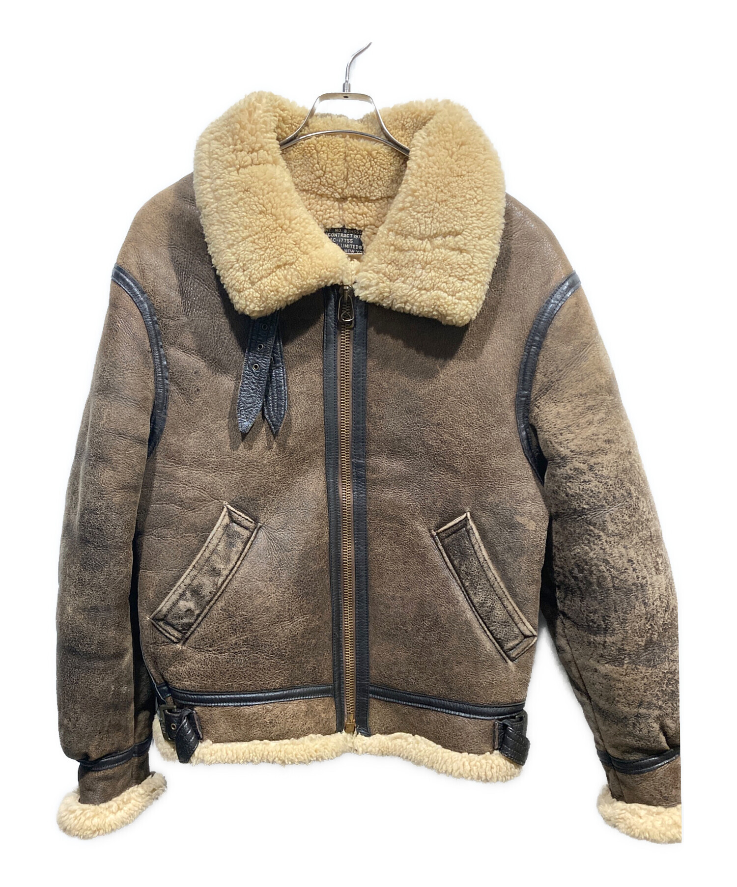 中古・古着通販】AVIREX (アヴィレックス) B-3ムートンジャケット 