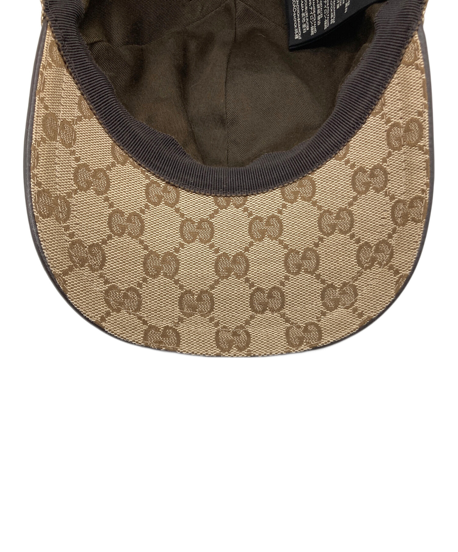 GUCCI ムートン　レザー　ハット　シェリーライン　ブラウン　L 帽子 GUCCI GUCCI ムートン レザー ハット シェリーライン ブラウン L 帽子