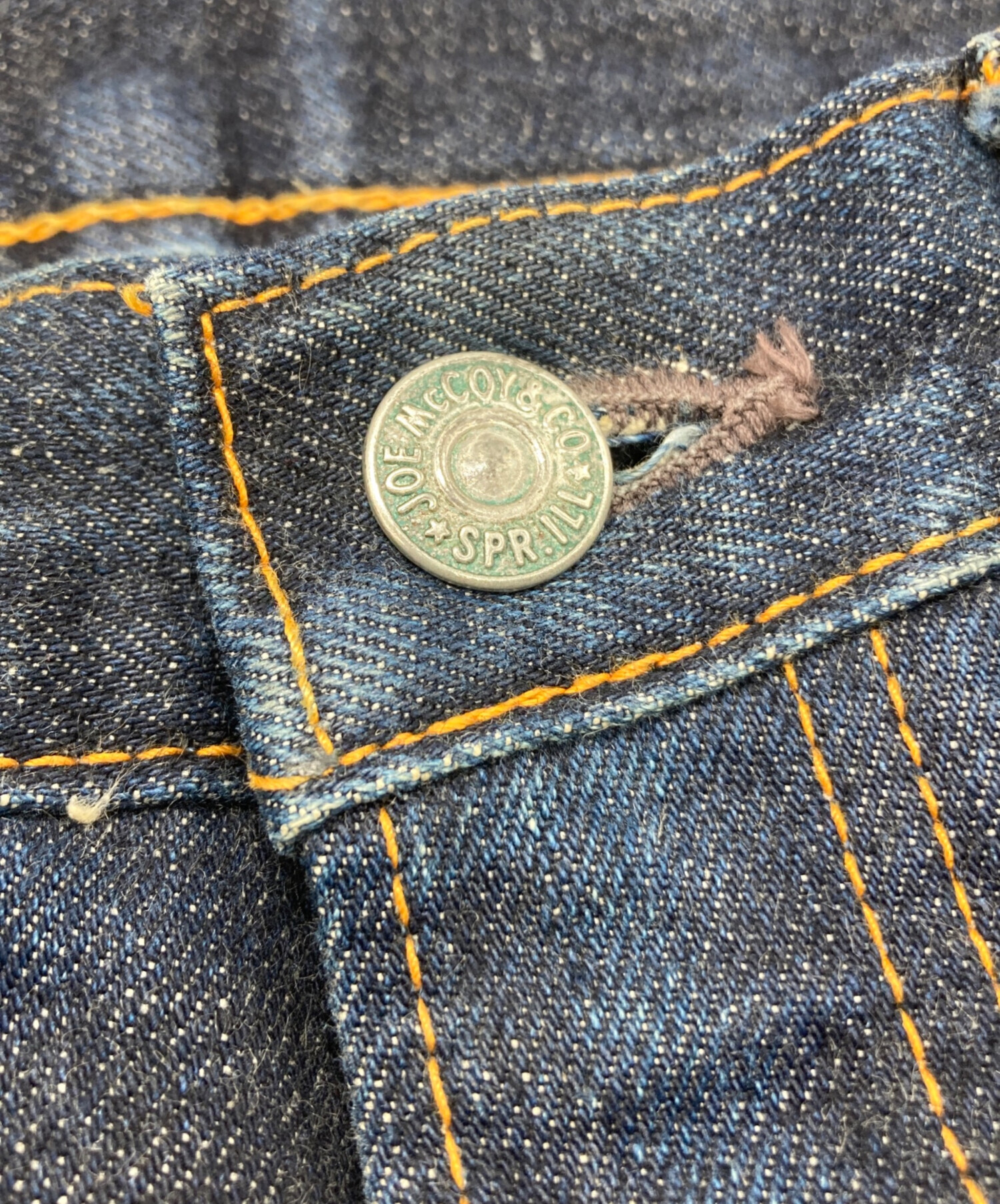 THE REAL McCOY'S セルビッチデニムパンツ w33 THE REAL McCOY'S ザリアルマッコイズ 003 赤耳 セルビッチ デニム