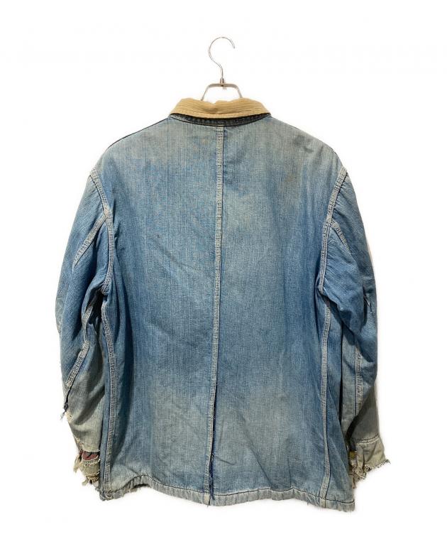 中古・古着通販】LEE (リー) デニムカバーオールジャケット インディゴ