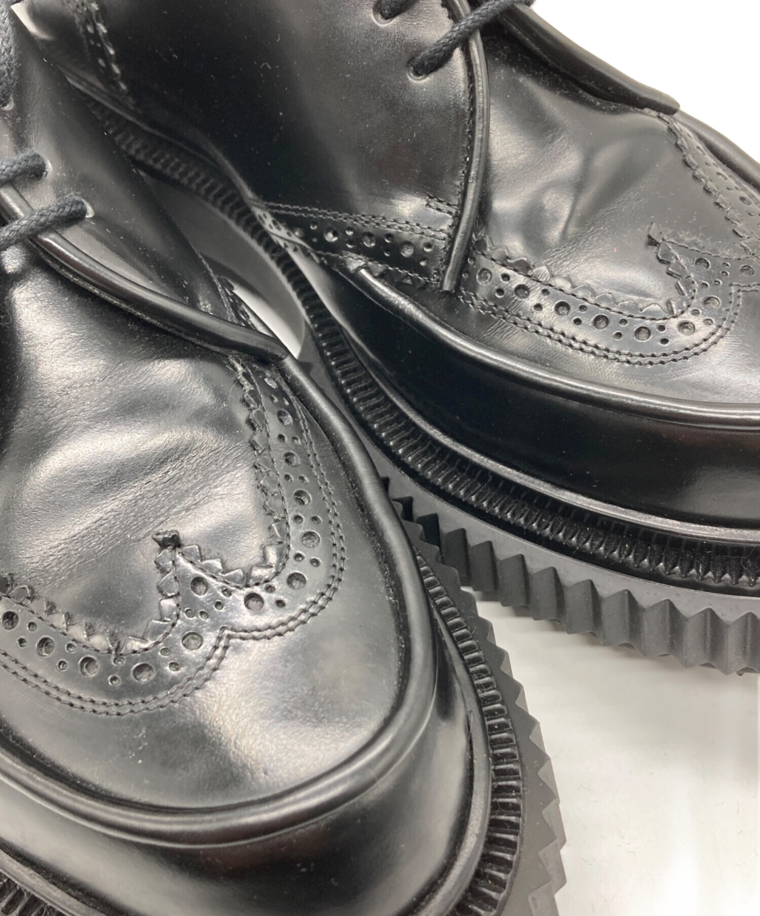 中古・古着通販】ADIEV (アデュー) Type213 ダービーシューズ ブラック