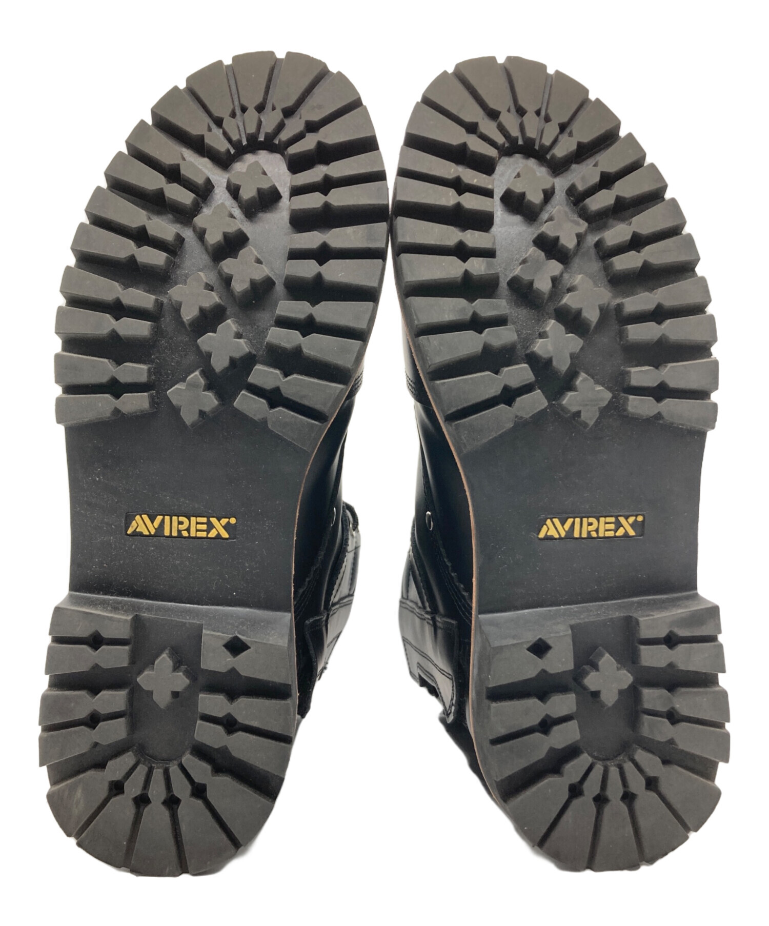中古・古着通販】AVIREX (アヴィレックス) ライダースブーツ ブラック