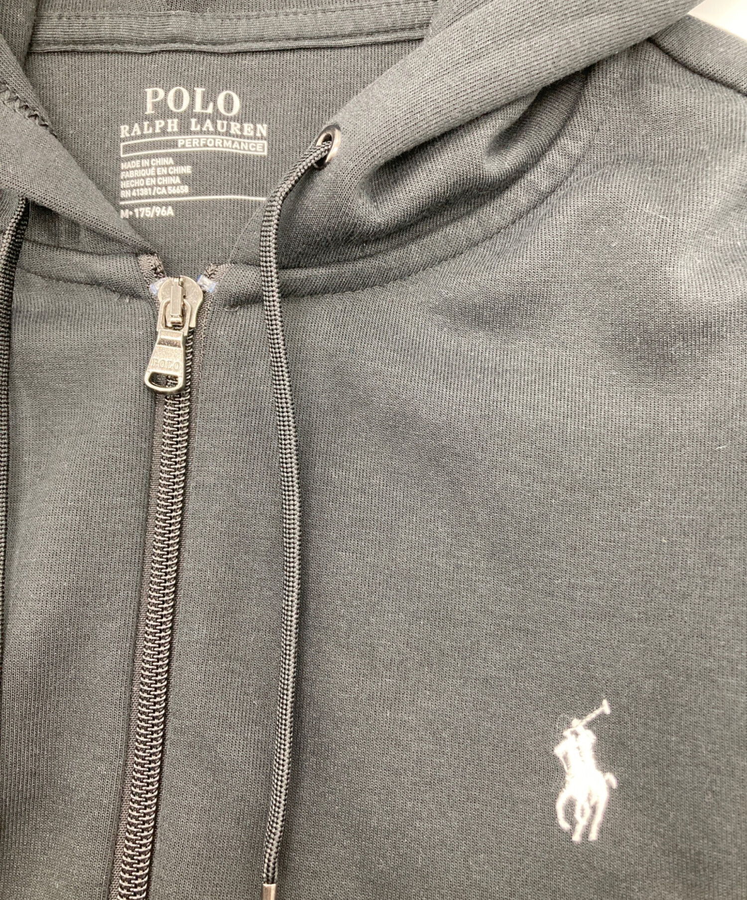 10T7724 POLO Ralph Lauren ジップパーカー　古着 中古・古着通販】POLO RALPH LAUREN (ポロ・ラルフローレン) ジップ