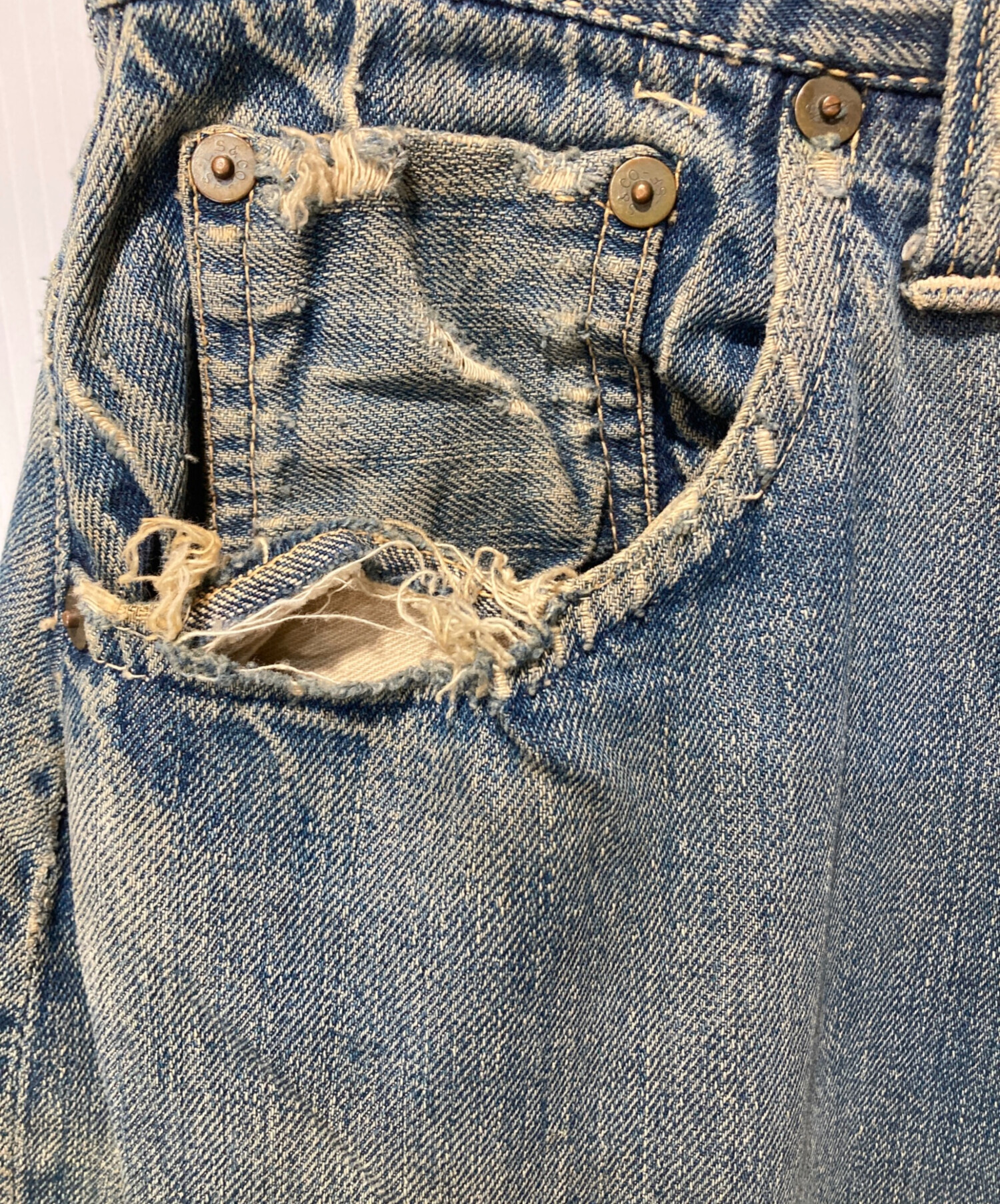 中古・古着通販】LEVI'S (リーバイス) 50's 501ZXX デニムパンツ