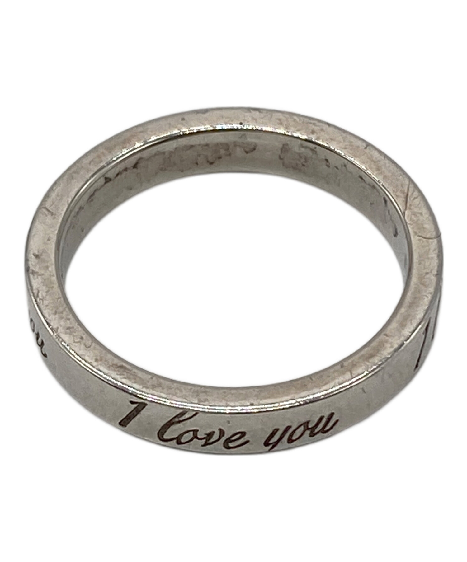 美品　Tiffany & Co. ティファニー 6号 ナロー　アイラブユー 中古・古着通販】Tiffany & Co. (ティファニー) I LOVE YOU リング