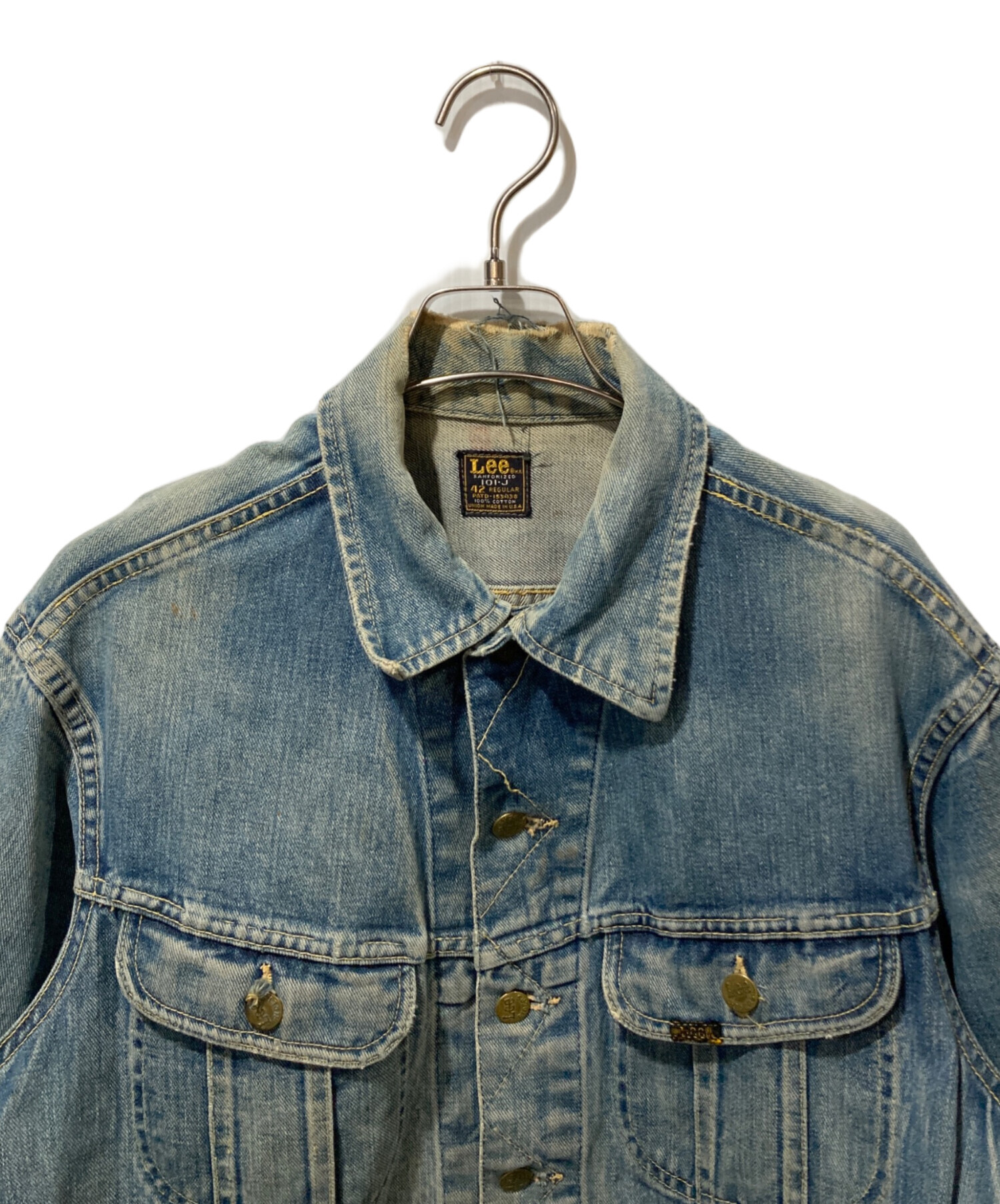 中古・古着通販】LEE (リー) 101-J デニムジャケット インディゴ