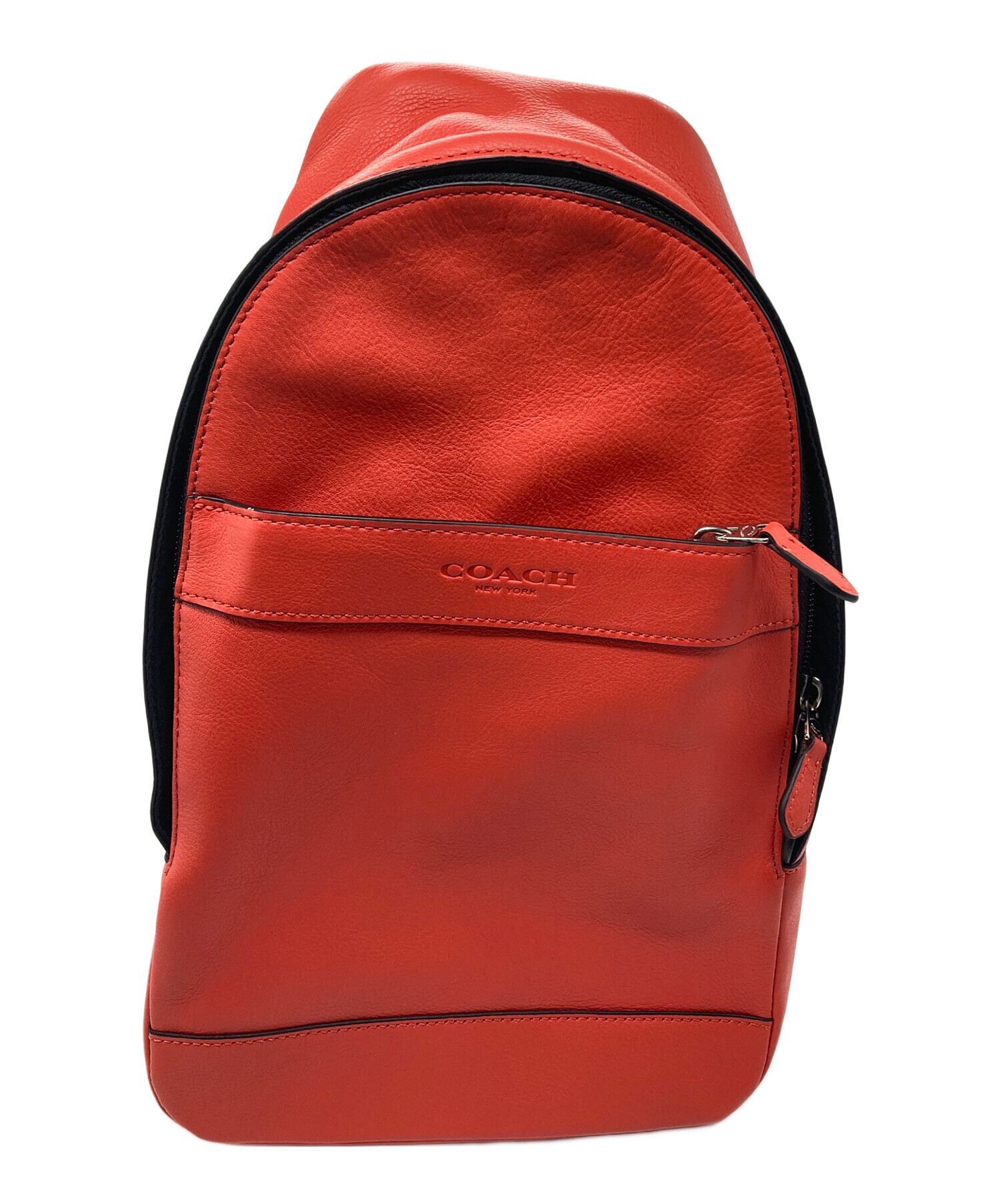 中古・古着通販】COACH (コーチ) ショルダーバッグ レッド｜ブランド 