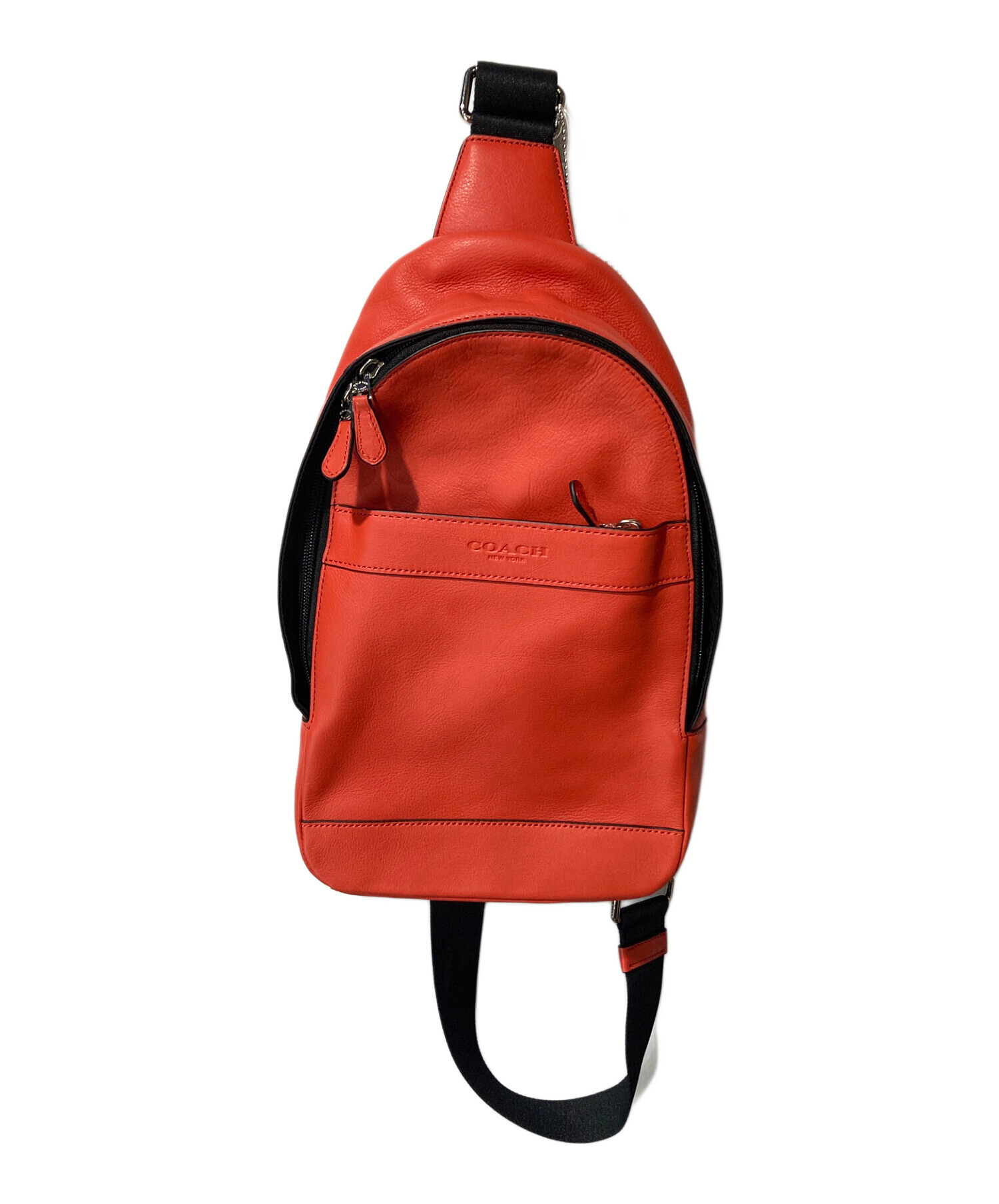 中古・古着通販】COACH (コーチ) ショルダーバッグ レッド｜ブランド 