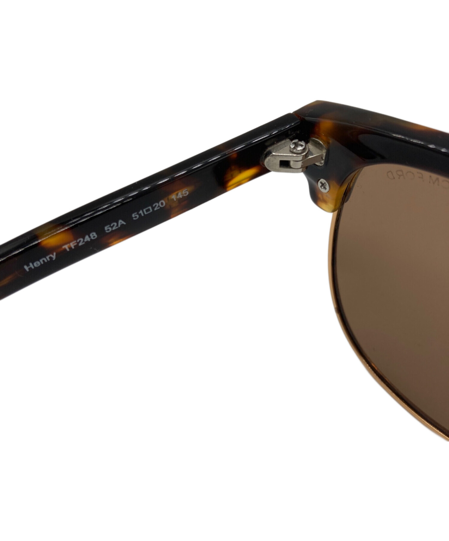中古・古着通販】TOM FORD (トムフォード) サングラス ブラウン サイズ