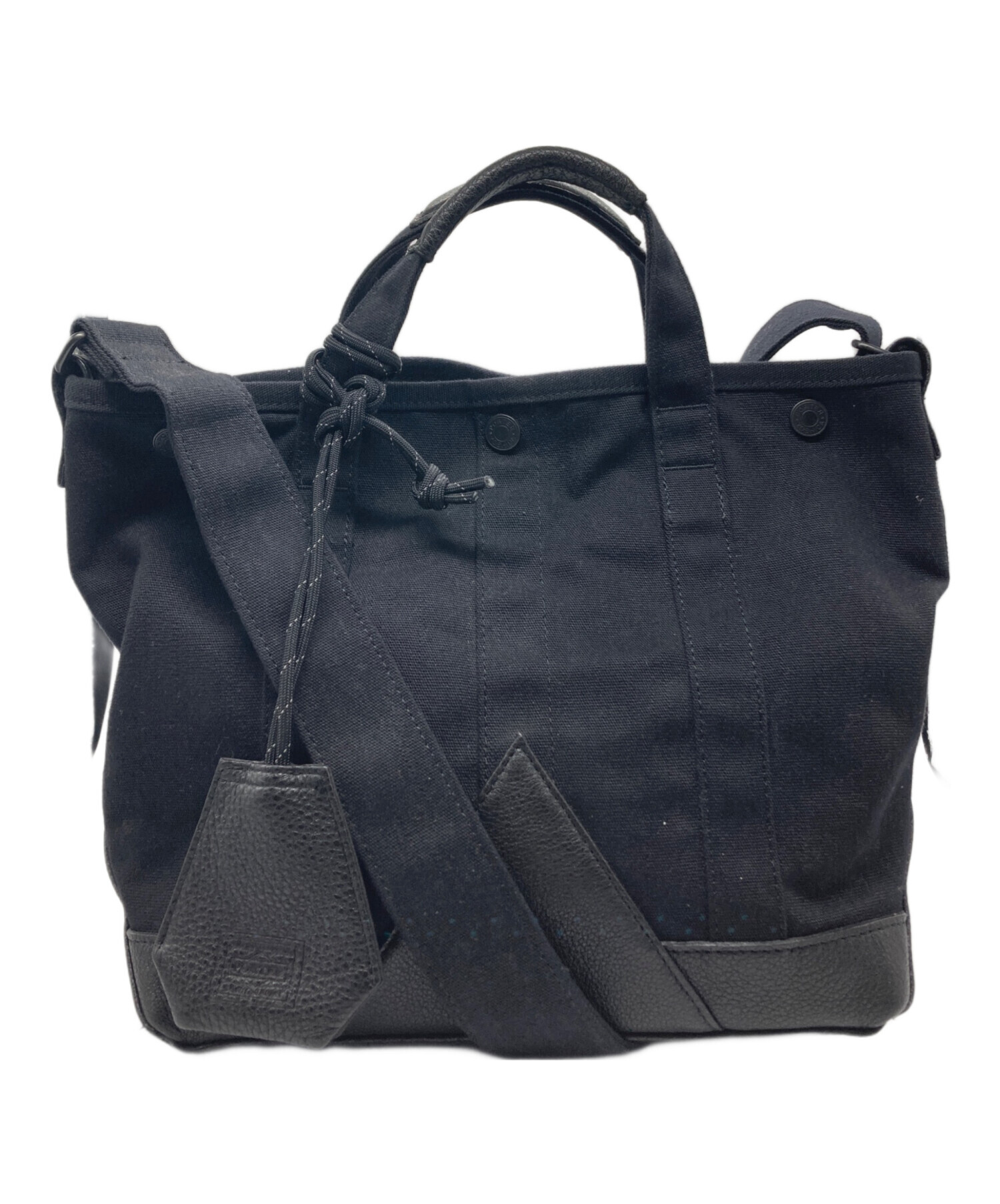 中古・古着通販】PORTER (ポーター) COAL 2WAY TOTE BAG(S) ブラック 