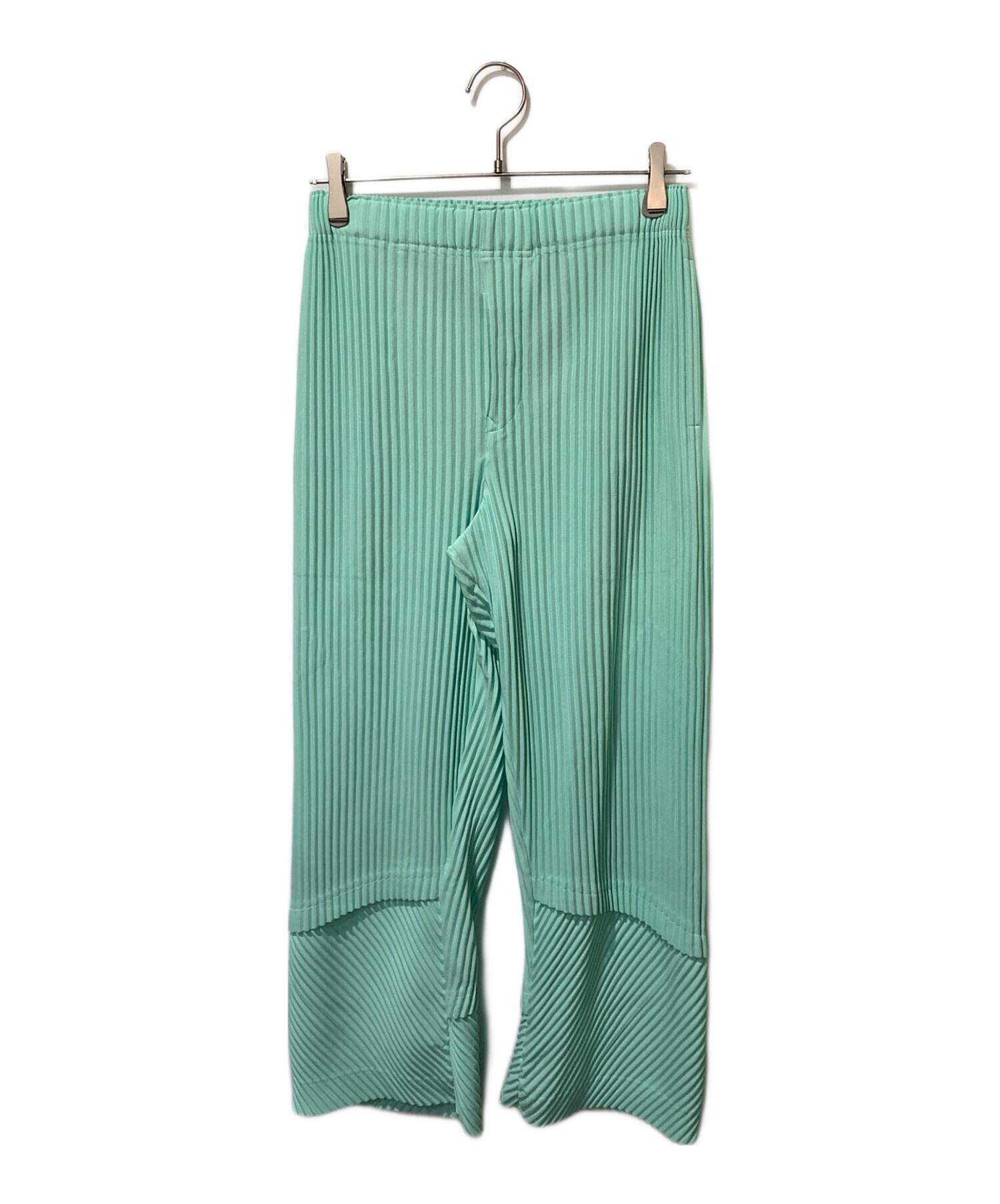 homme plisse 19AW パンツ 黄緑 グリーン 【公式通販】