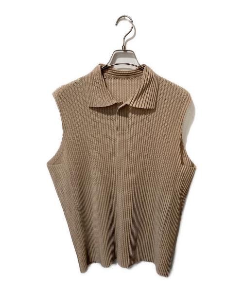 オムプリッセイッセイミヤケ　クリーム色　サイズ3 中古・古着通販】HOMME PLISSE ISSEY MIYAKE (オム プリッセ イッセイ